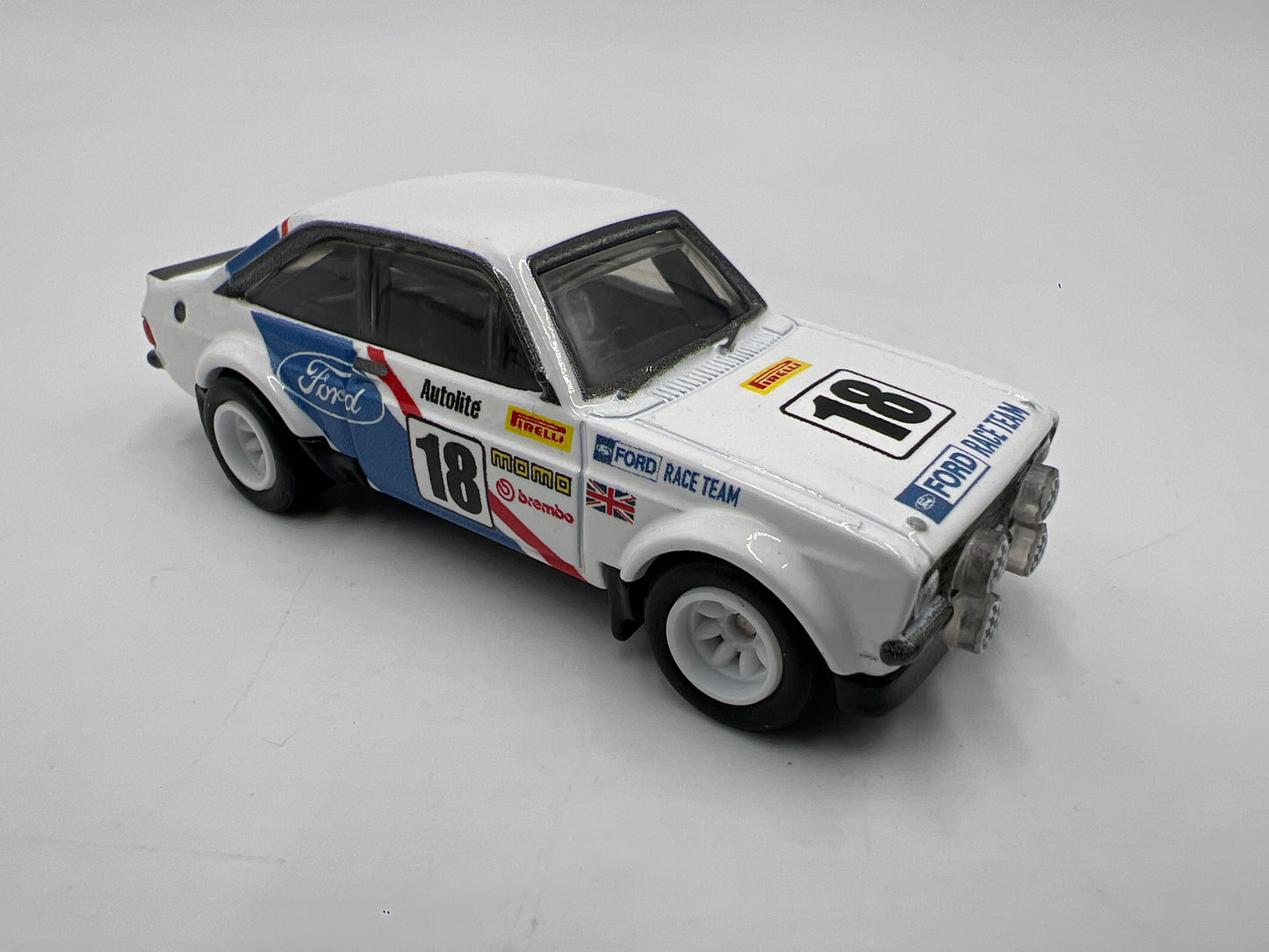 Hot Wheels Diorama Premium 78 Ford Escort RS 1800 MK2 White Loose