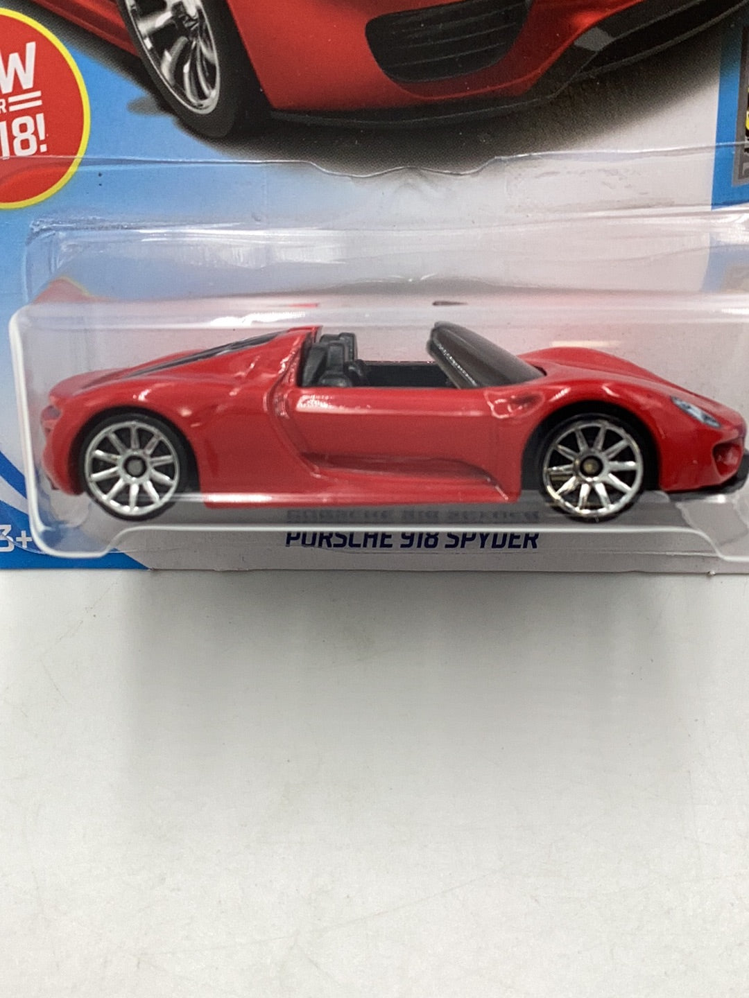 2018 Hot Wheels #292 Porsche 918 Spyder 101B