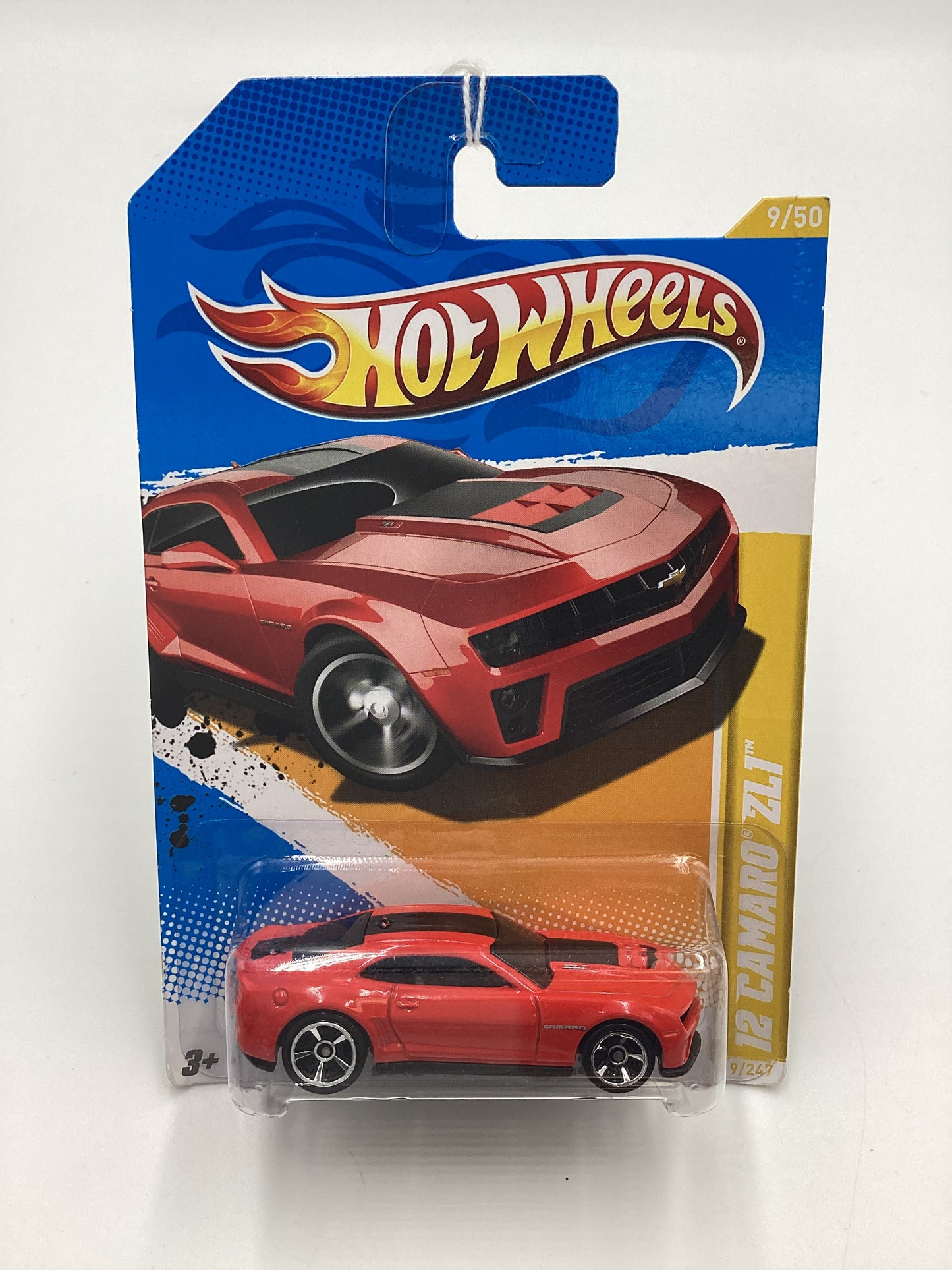 2012 Hot Wheels New Models #9 12 Camaro ZL1 Red 8D