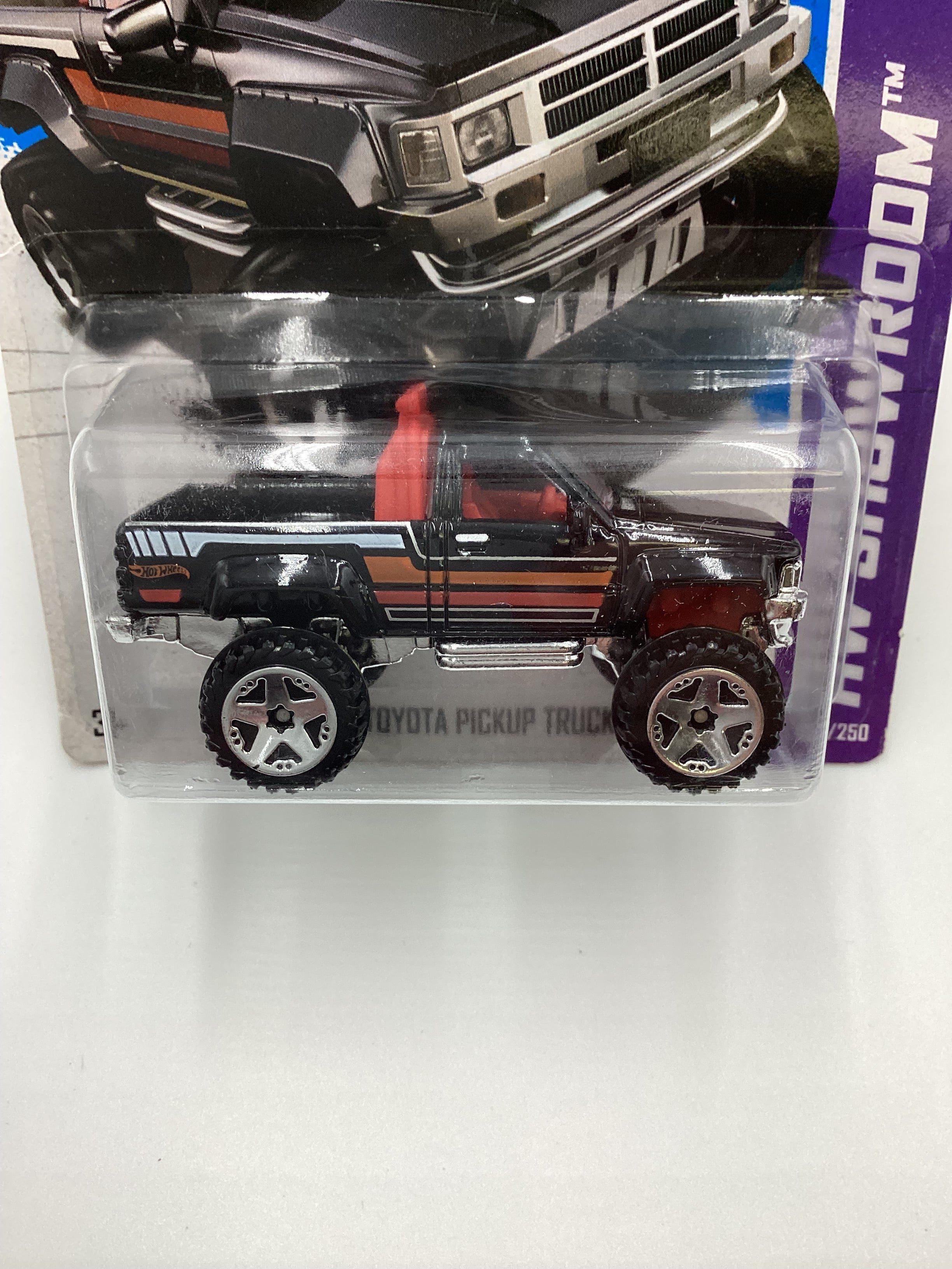 2013 Hot Wheels #165 1987 Toyota Pickup Truck Black – carolinasdiecast