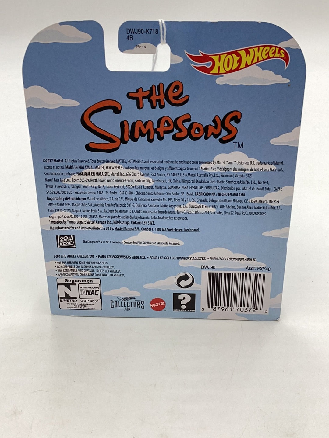 Hot Wheels Retro The Homer The Simpsons | Cuotas sin interés Hot Wheels Retro The Homer The Simpsons | Cuotas sin interés