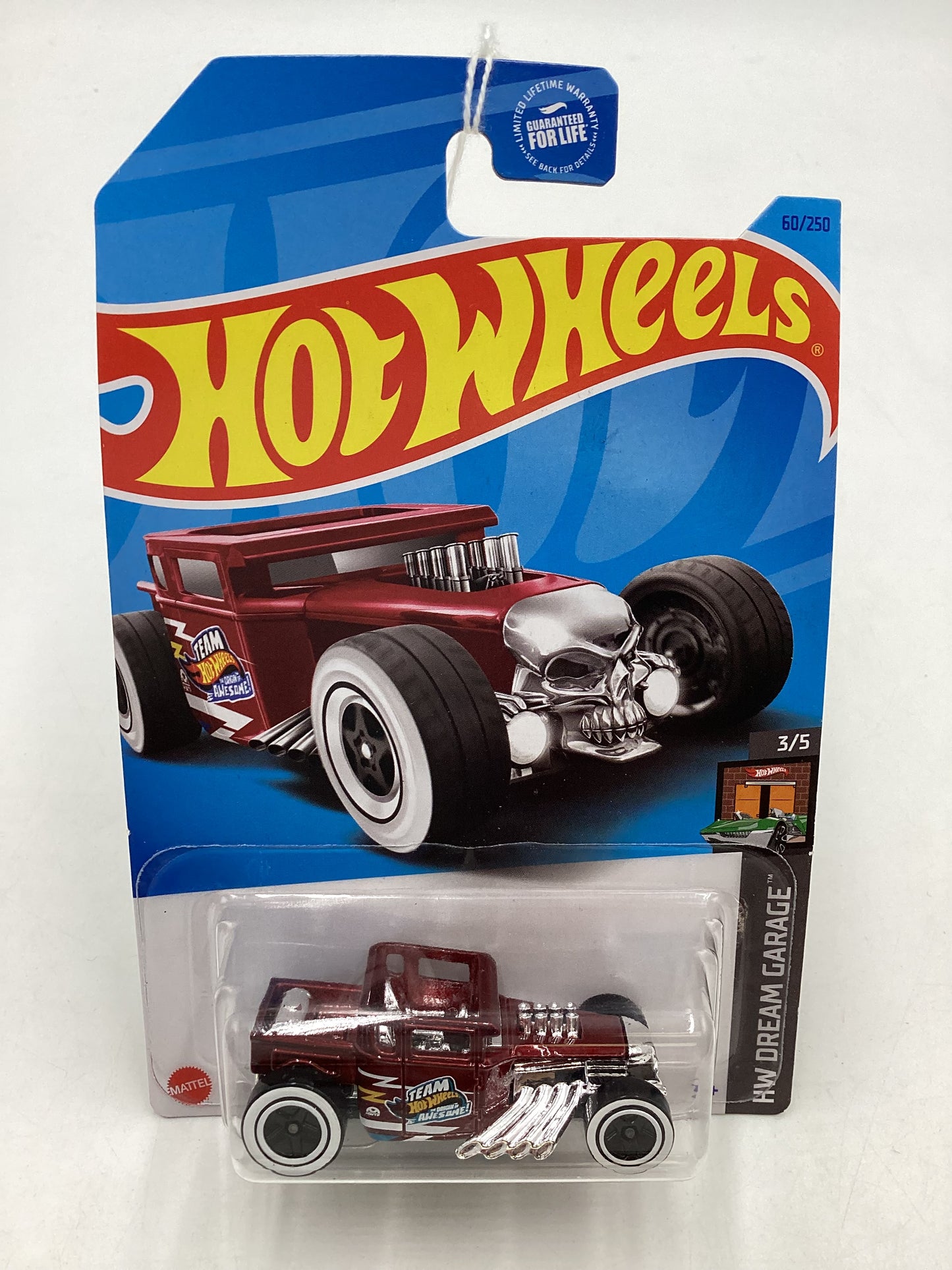 2023 Hot wheels #060 Red Bone Shaker 58E