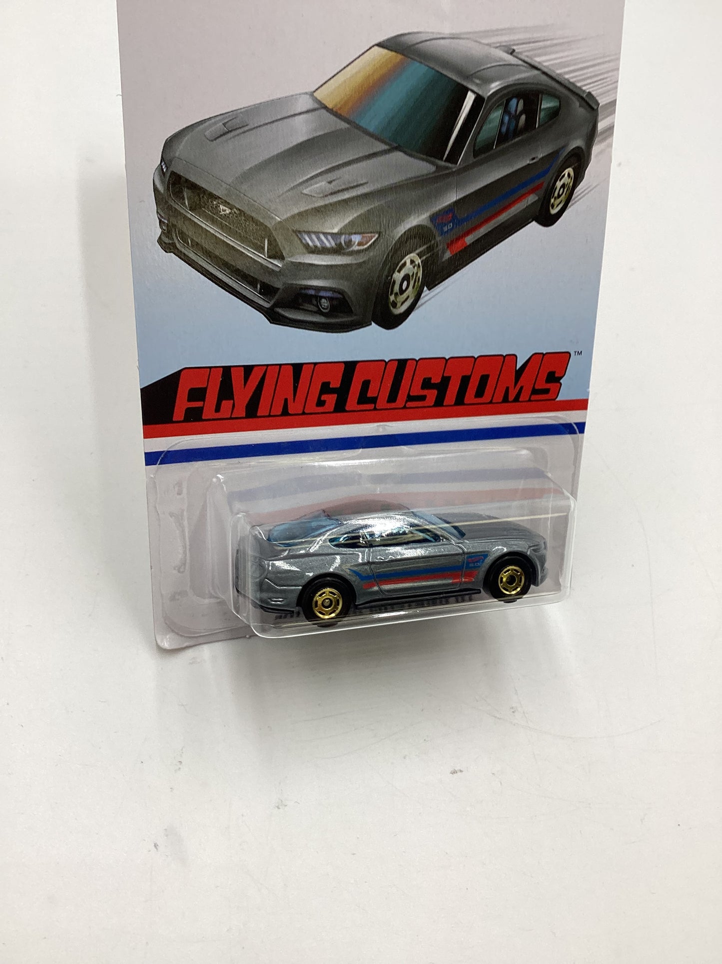 Hot Wheels Target Exclusive Flying Customs 2015 Ford Mustang GT Gray