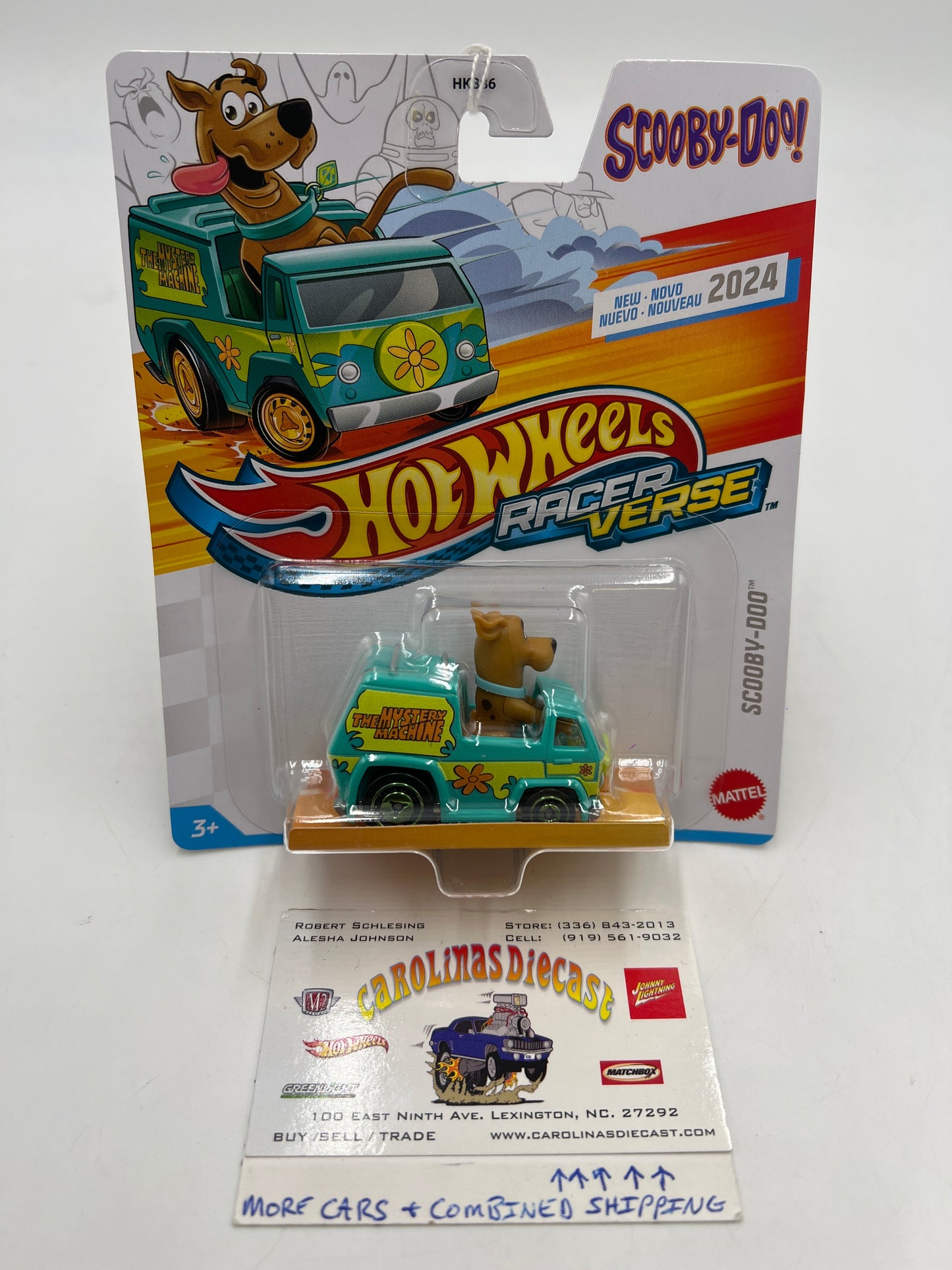 2024 Hot Wheels Racer Verse Scooby-Doo 113C