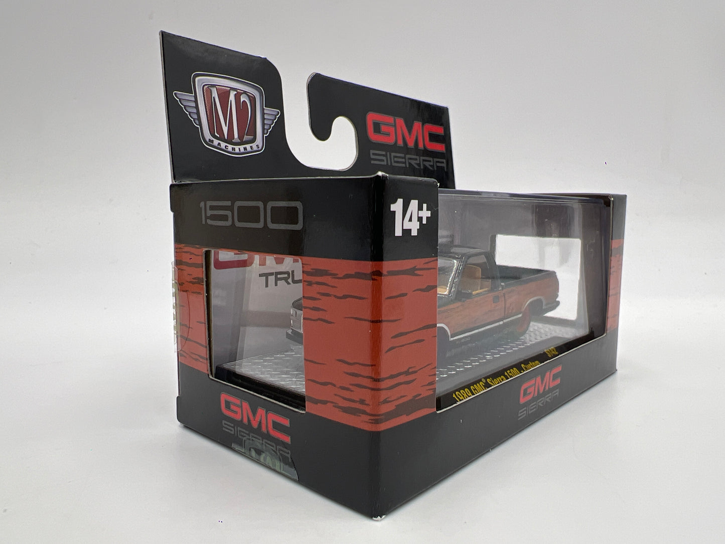 M2 Machines Target Exclusive 1989 GMC Sierra 1500 Custom Black/Woodgrain S142