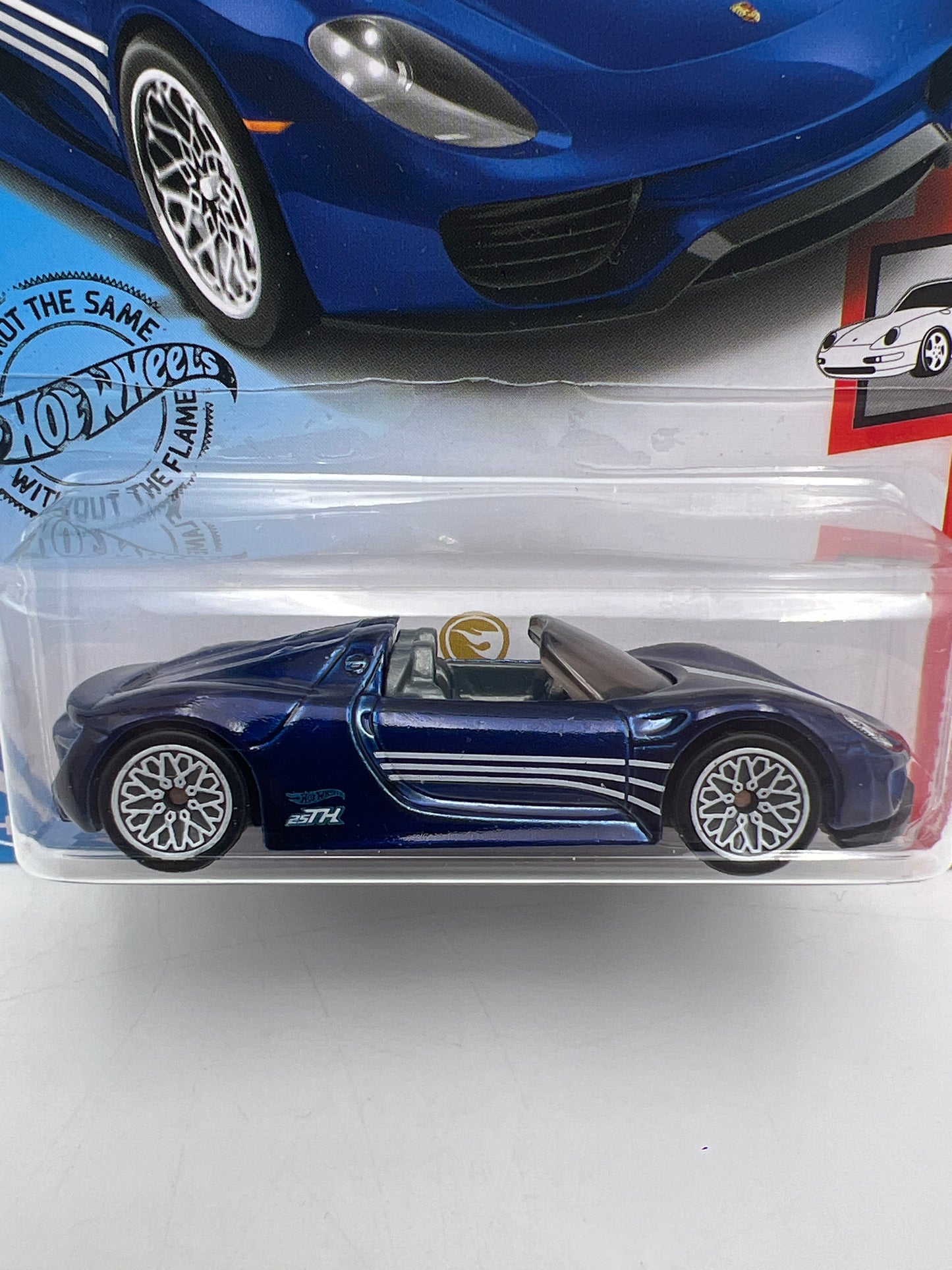 2020 Hot Wheels Factory Sealed Super Treasure Hunt #94 Porsche 918 Spyder Blue W/Protector