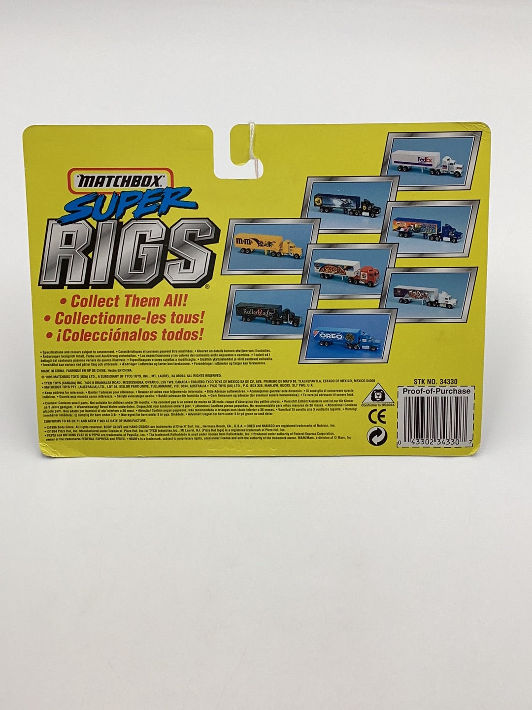 Matchbox Super Rigs MB Action Systems Kenworth 168O