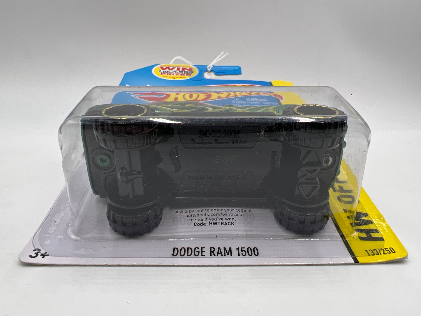 2014 Hot Wheels Off-Road #133 Dodge Ram 1500 Green 52A