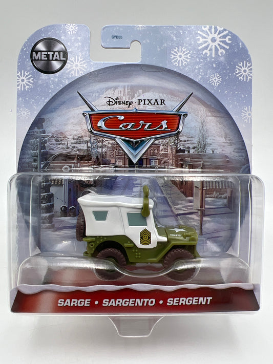 Disney Pixar Cars Winter Christmas Edition Sarge