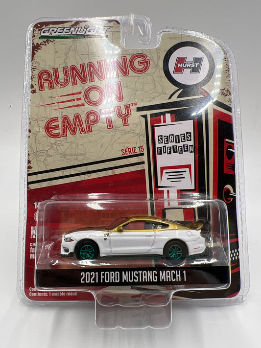 Greenlight Running On Empty Series 15 CHASE 2021 Ford Mustang Mach 1 Hurst
