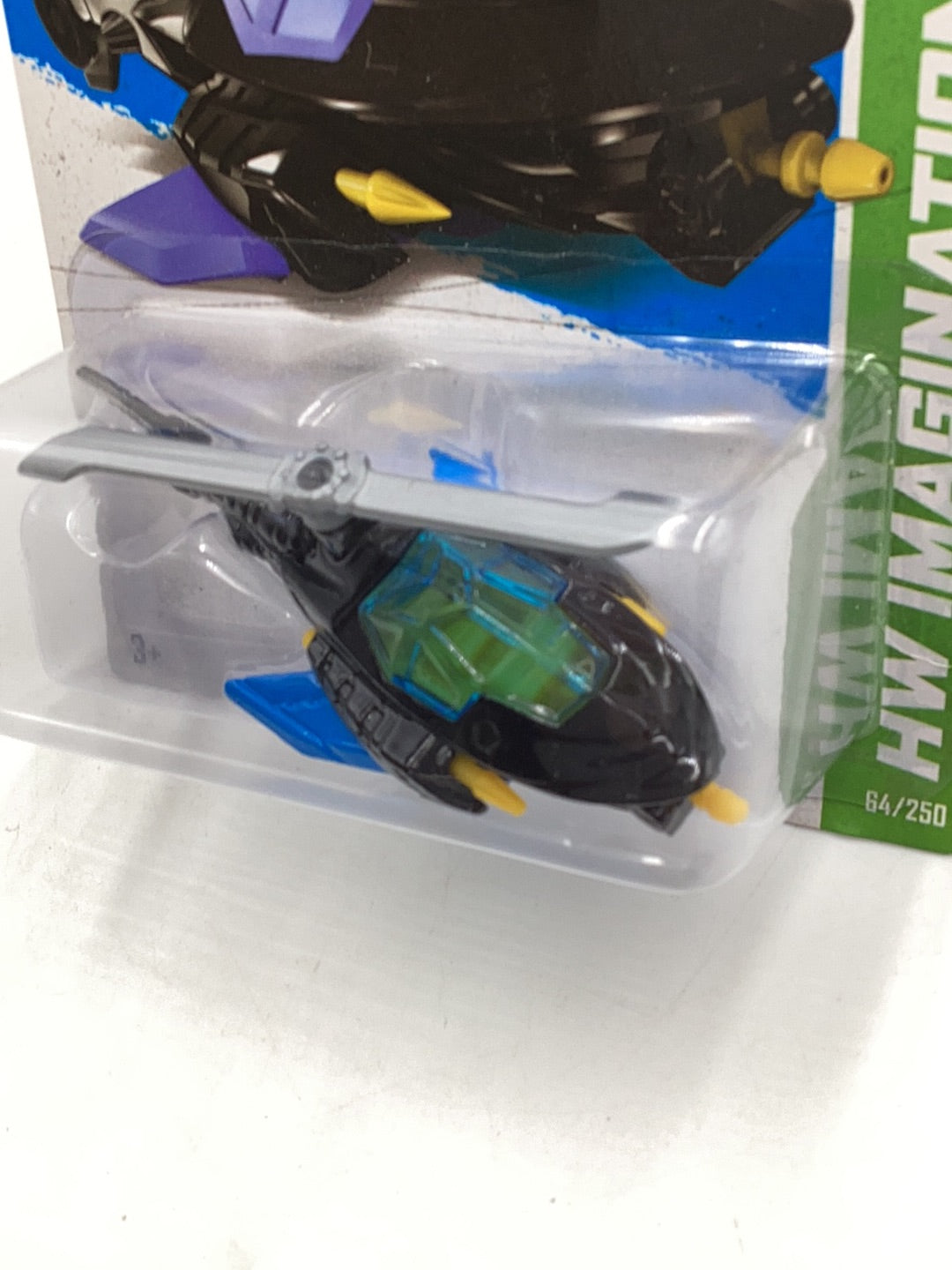 2013 Hot wheels #64 Batcopter 118A