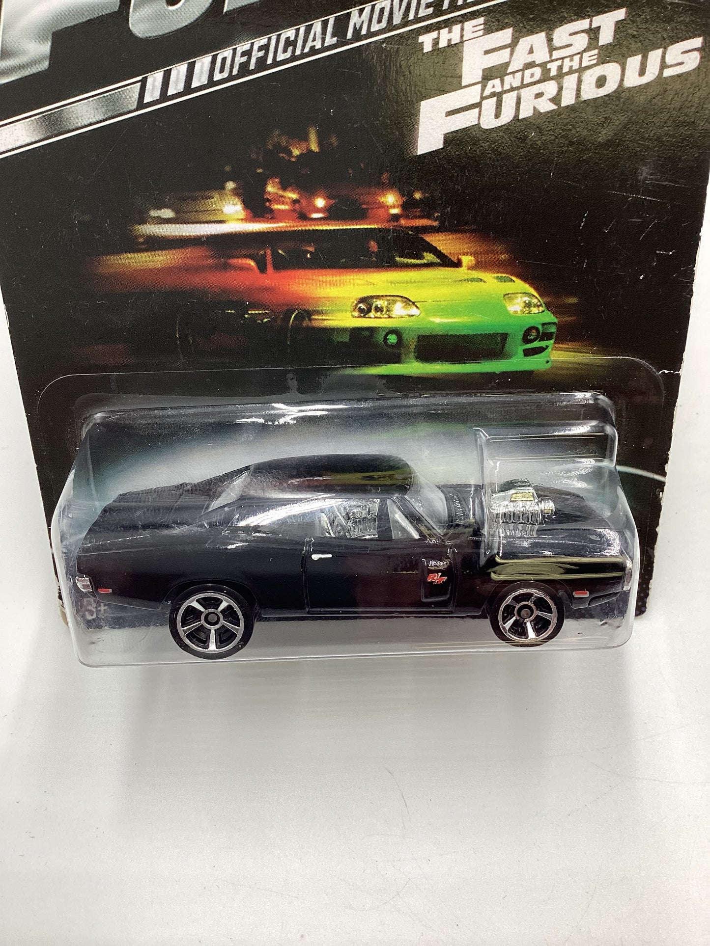 2014 Hot Wheels Fast and Furious #1 70 Dodge Charger R/T Black Bad Card 71G