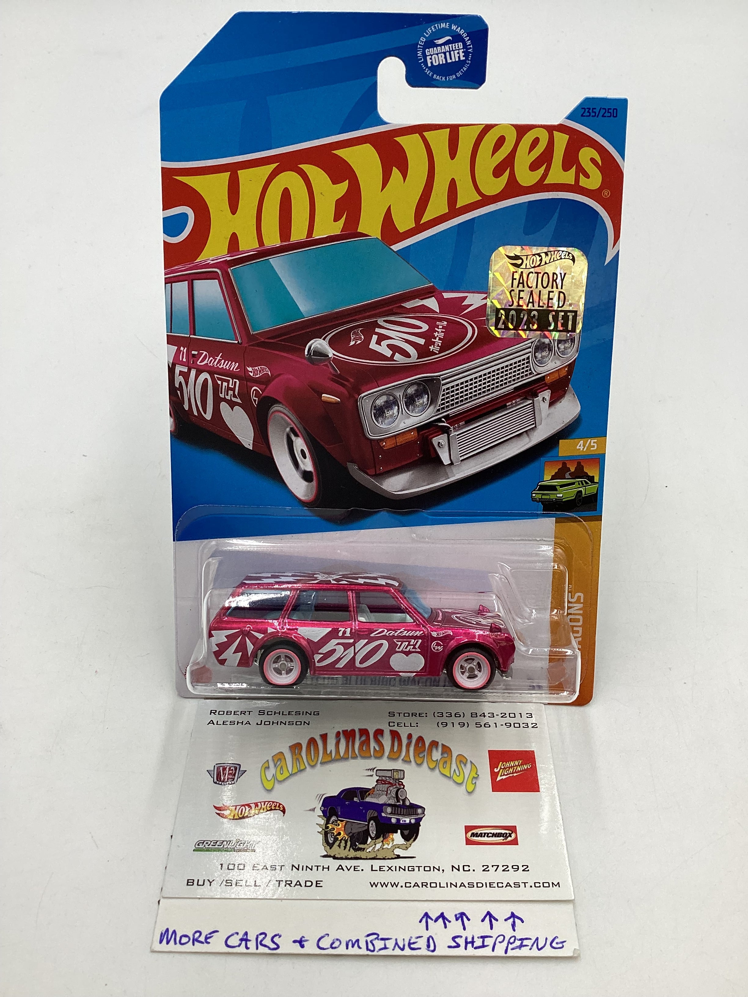 Hot wheels datsun 510 wagon super treasure hunt online