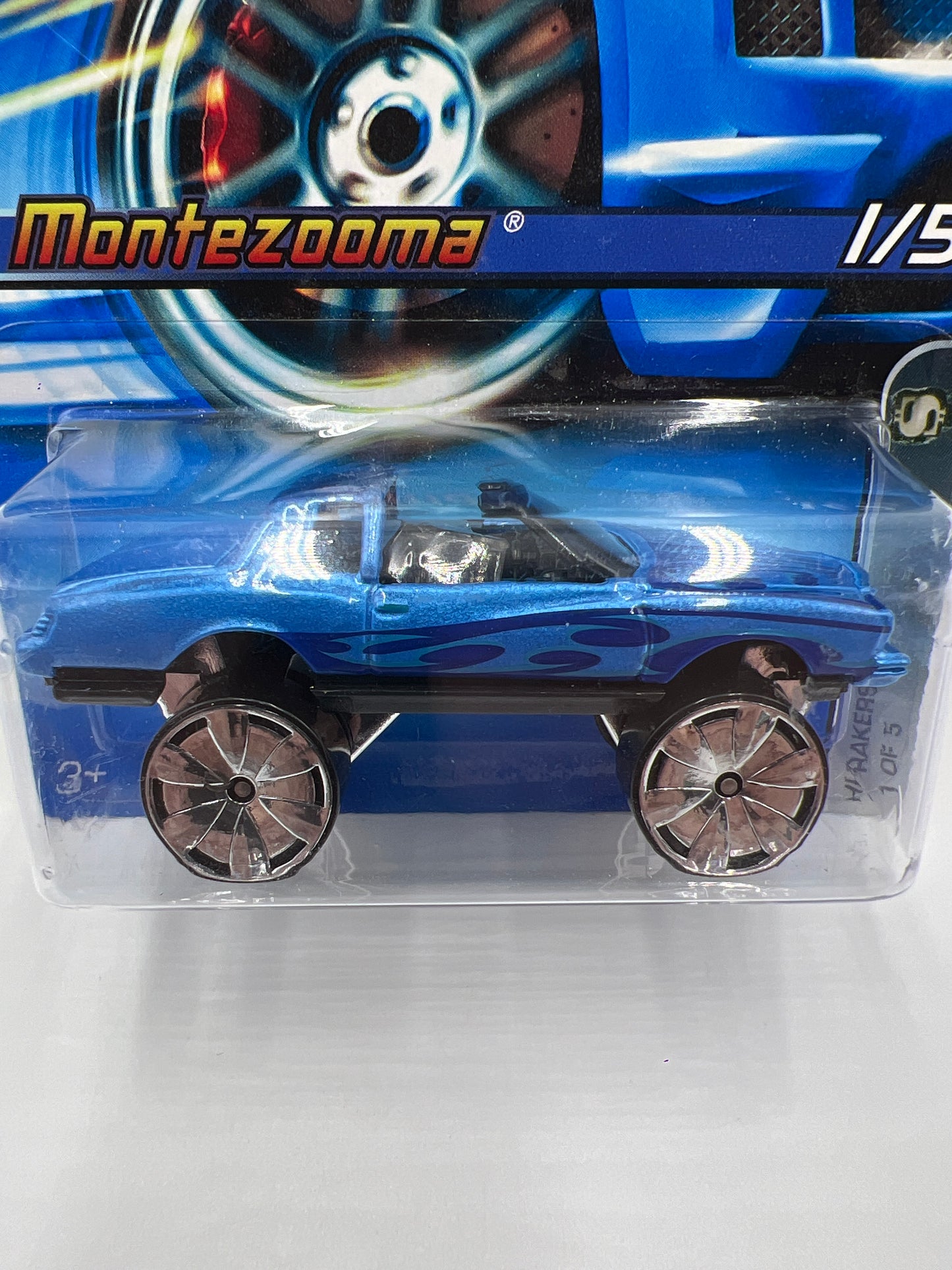 2006 Hot Wheels #101 Hi-Rakers Montezooma Blue 56A