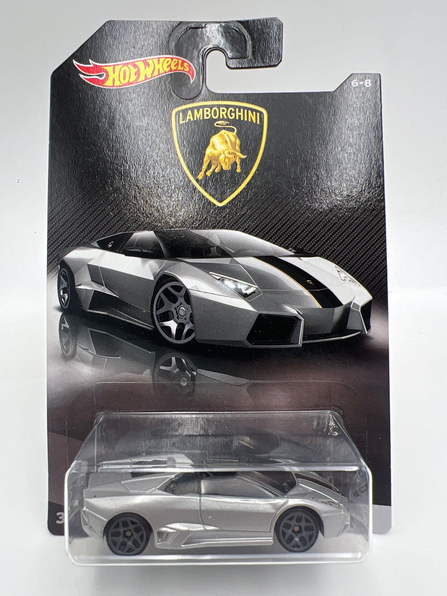 Hot Wheels Lamborghini Series #4 Lamborghini Reventon Roadster Silver 153E