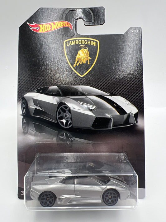 Hot Wheels Lamborghini Series #4 Lamborghini Reventon Roadster Silver 153E