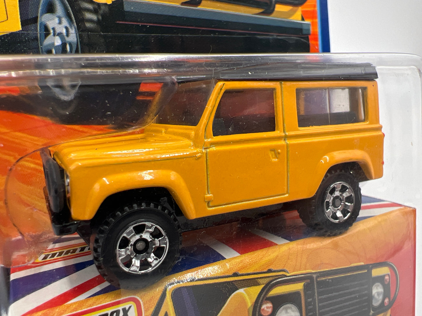 Matchbox Best Of British #4 Defender 90 Yellow