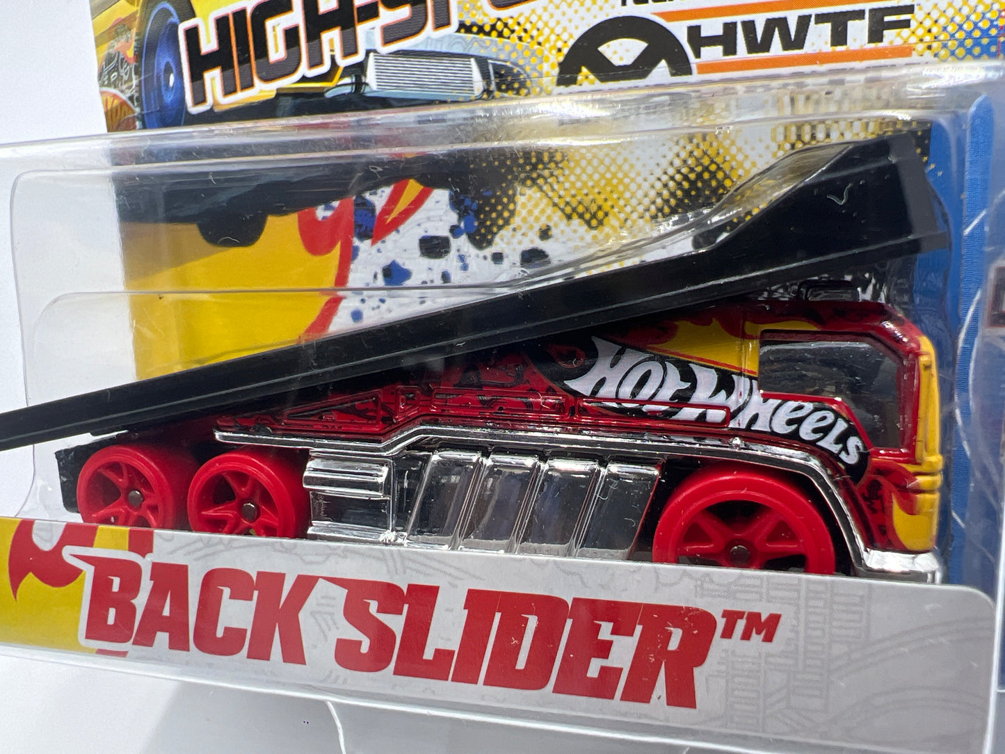 Hot Wheels Team Hot Wheels High-Speed Wheel Back Slider SR