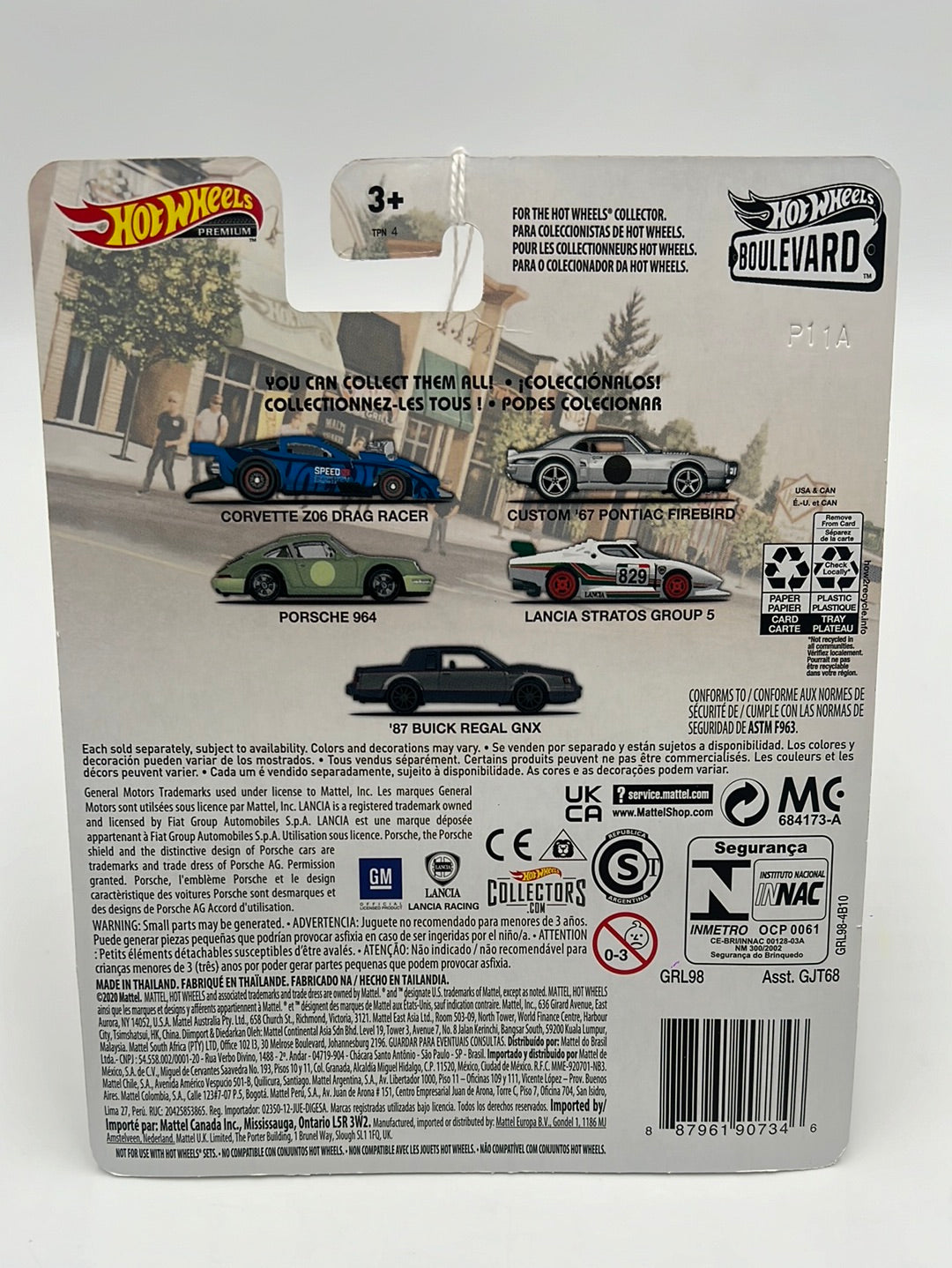 Hot Wheels Premium Boulevard #27 Custom ‘67 Pontiac Firebird 263G