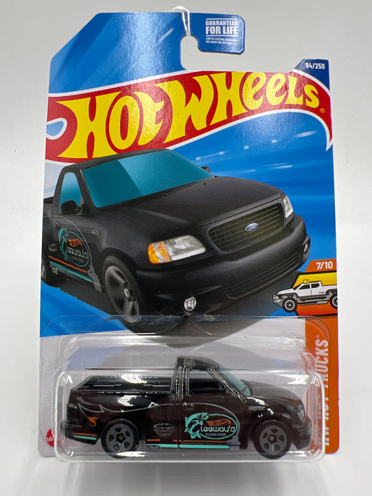 2025 Hot Wheels D Case #94 99 Ford F-150 SVT Lightning Black 32G