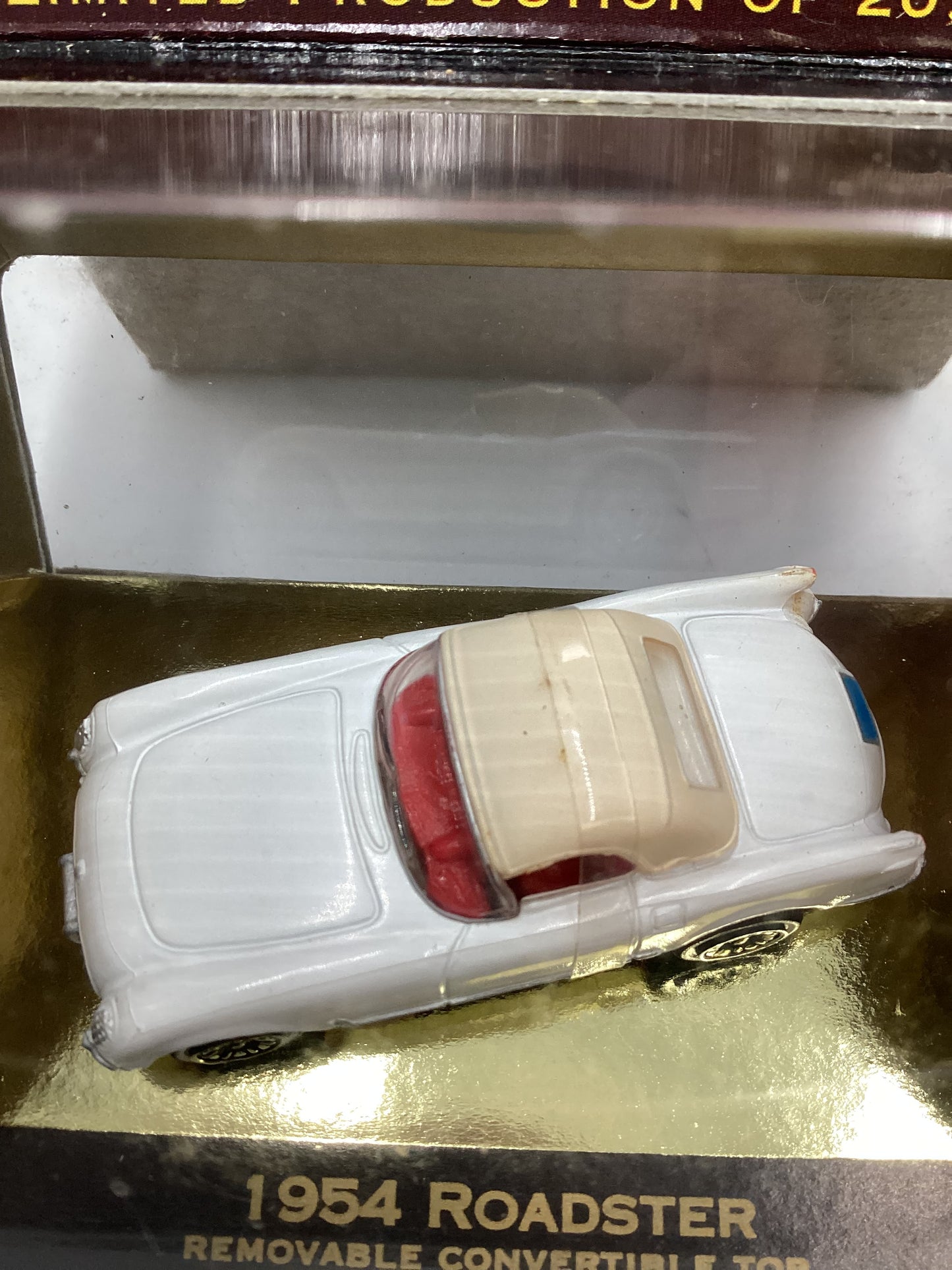 Micro Machines Collectors Edition Corvette Series 1 1954 Roadster White 1/20000 SR CE 1