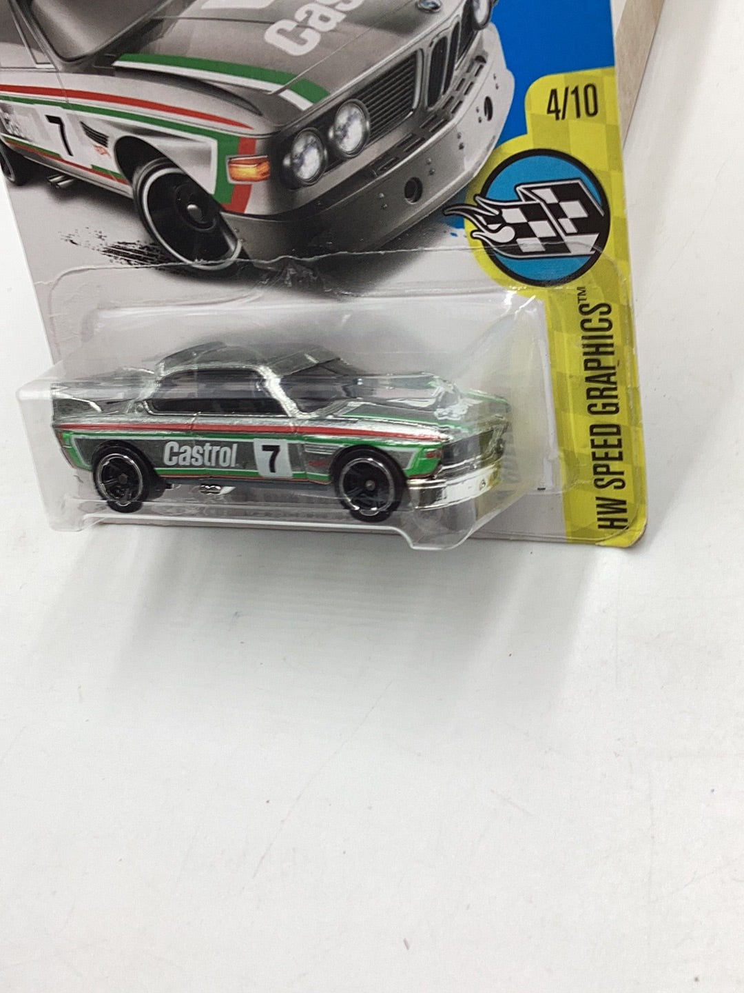 2017 Hot wheels Zamac 001 73 BMW 3.0 CSL Race Car 146D