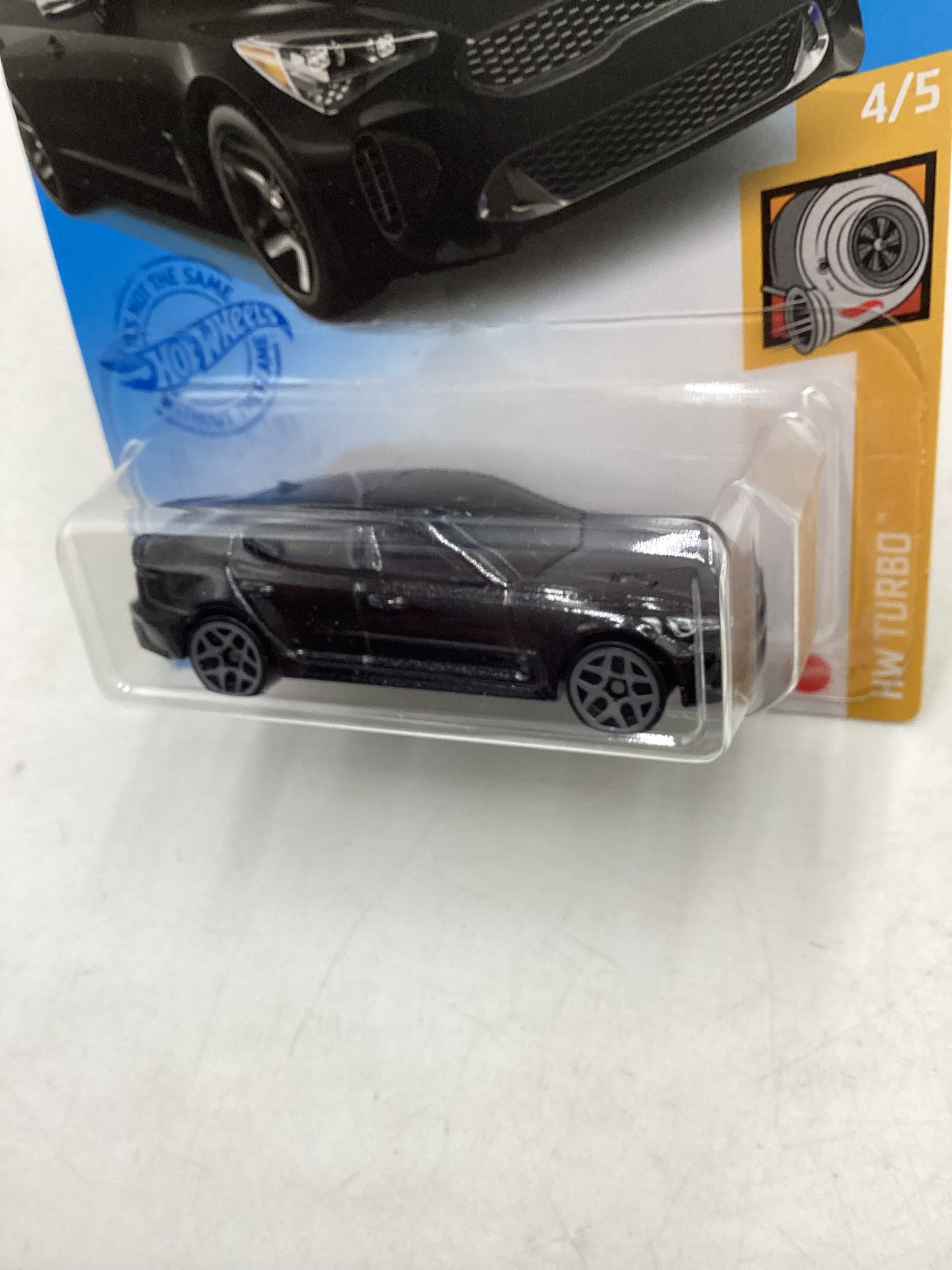 2021 Hot wheels #118 2019 Kia Stinger GT Black 61i