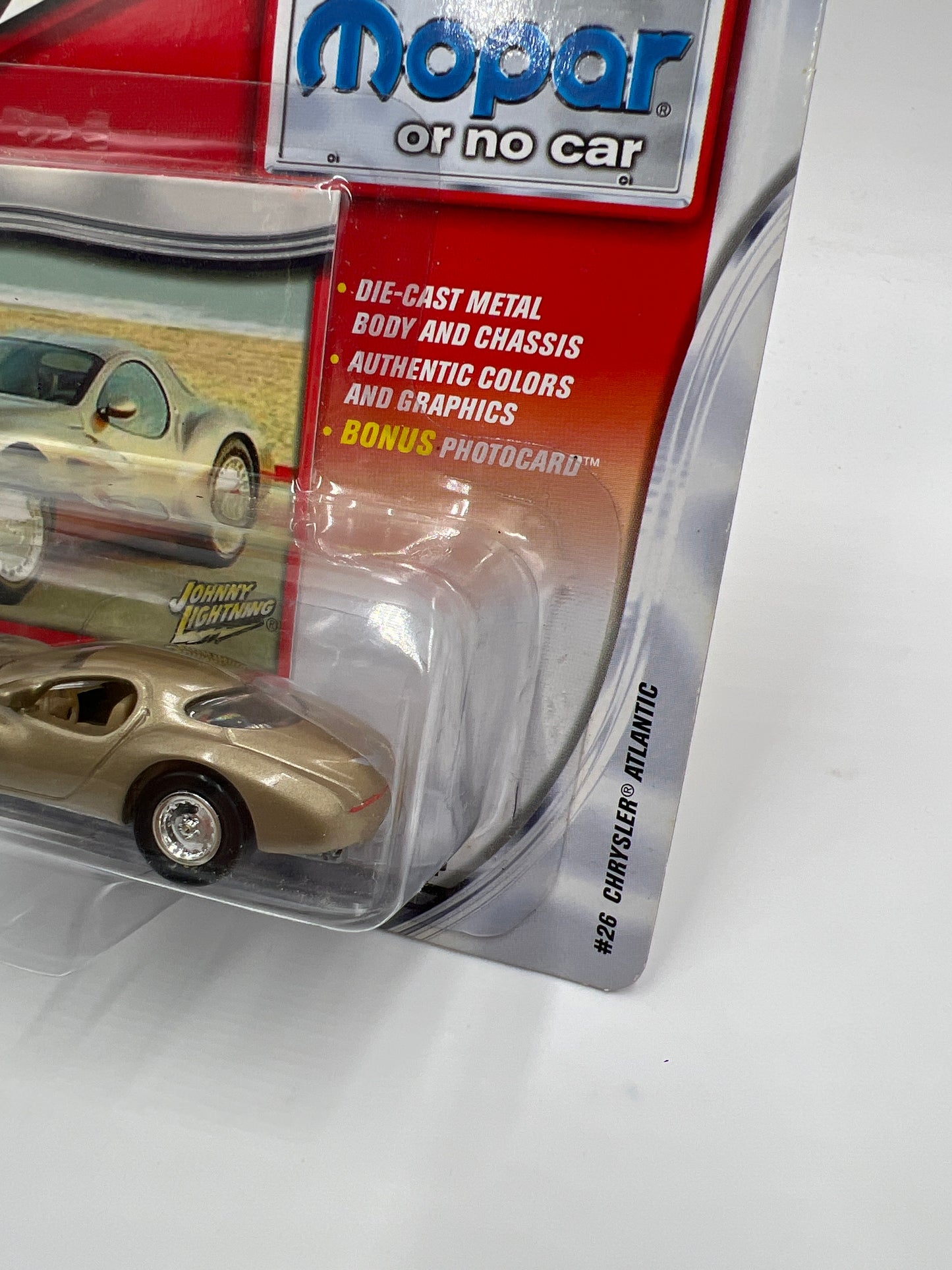 Johnny Lightning Mopar Or No Car #26 Chrysler Atlantic Gold 221G