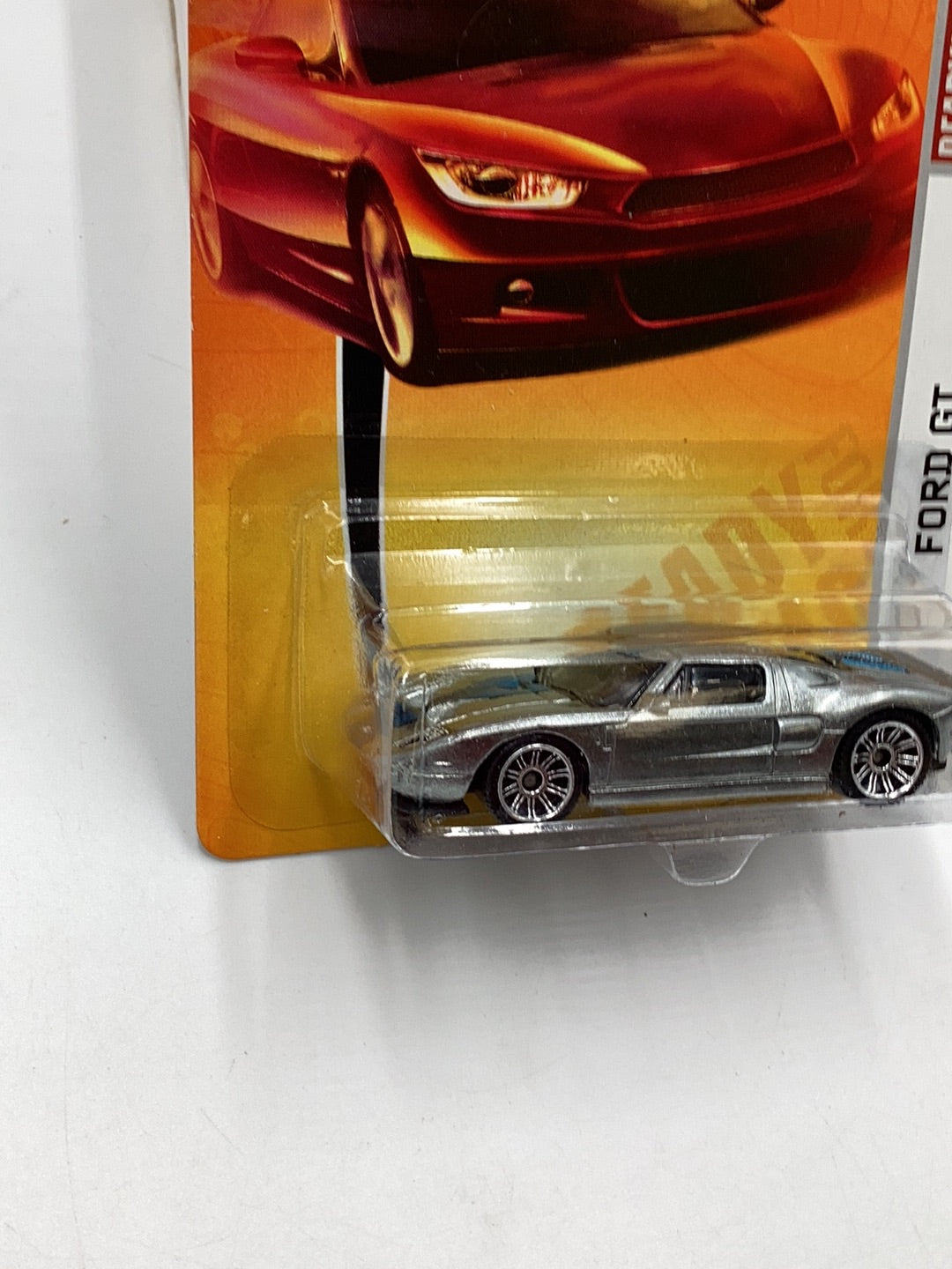 Matchbox 2009 #18 Ford GT silver 19D