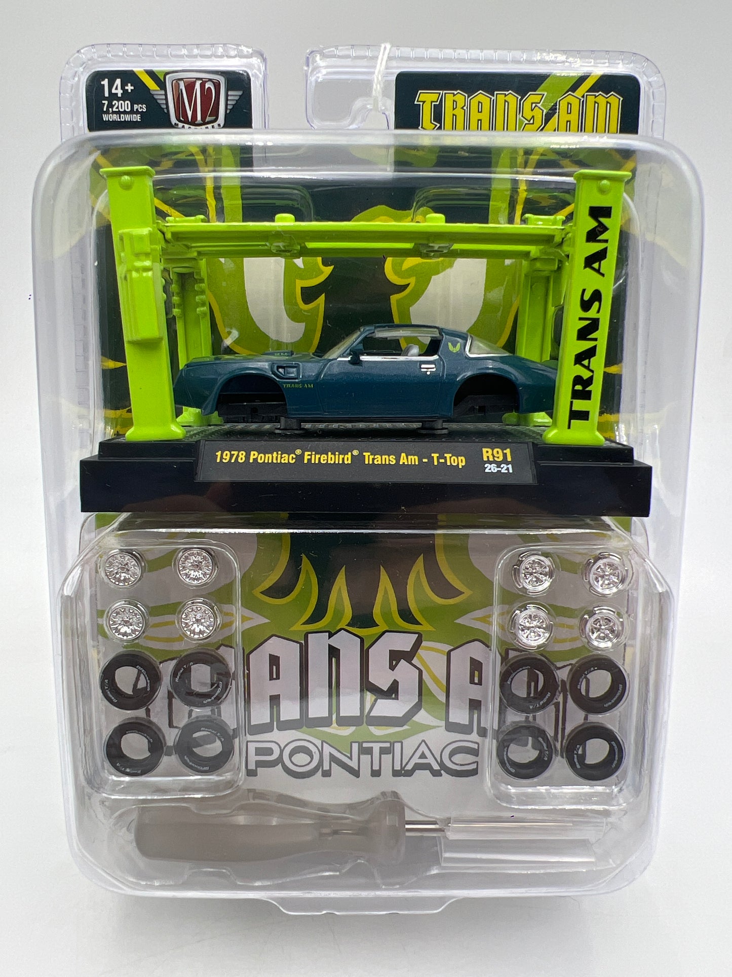 M2 Machines Model Kits R91 1978 Pontiac Firebird Trans Am T-Top Blue