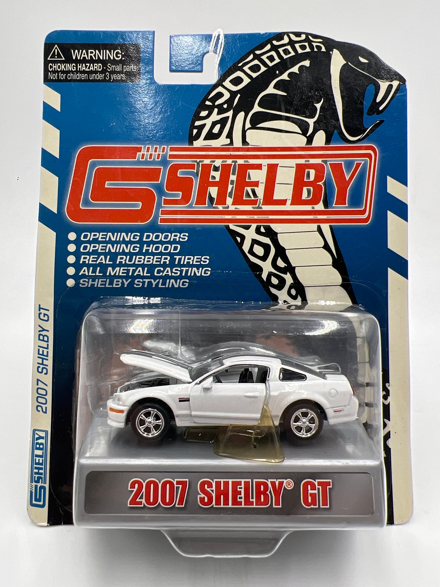 Shelby Collectibles 2007 Shelby GT Mustang White 185C