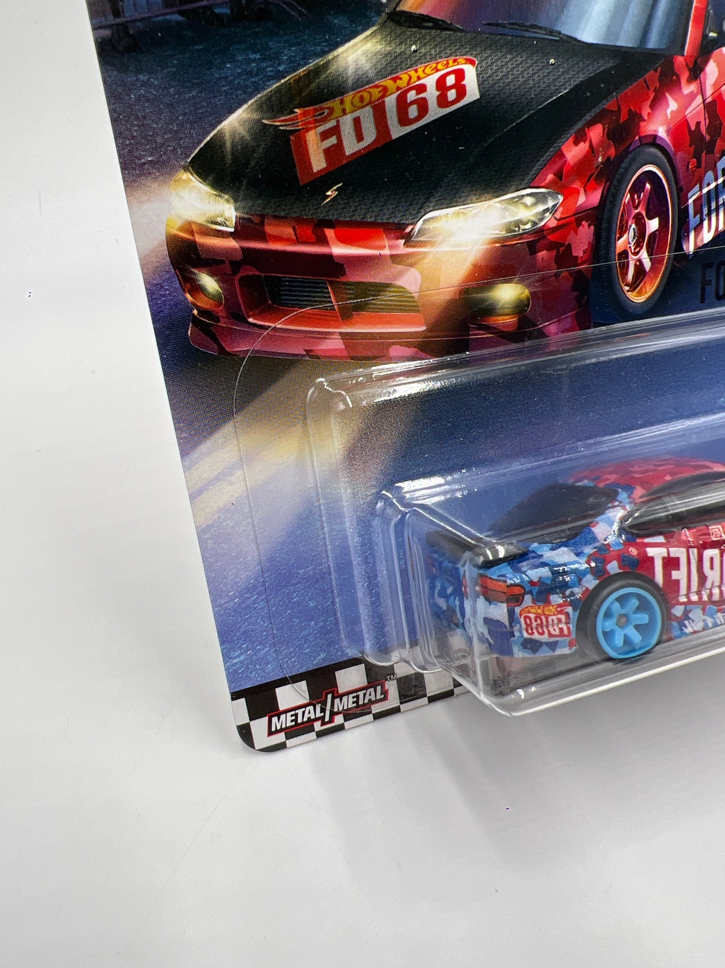 Hot Wheels Premium Boulevard #7 Nissan Silvia S15 Formula Drift W/Protector