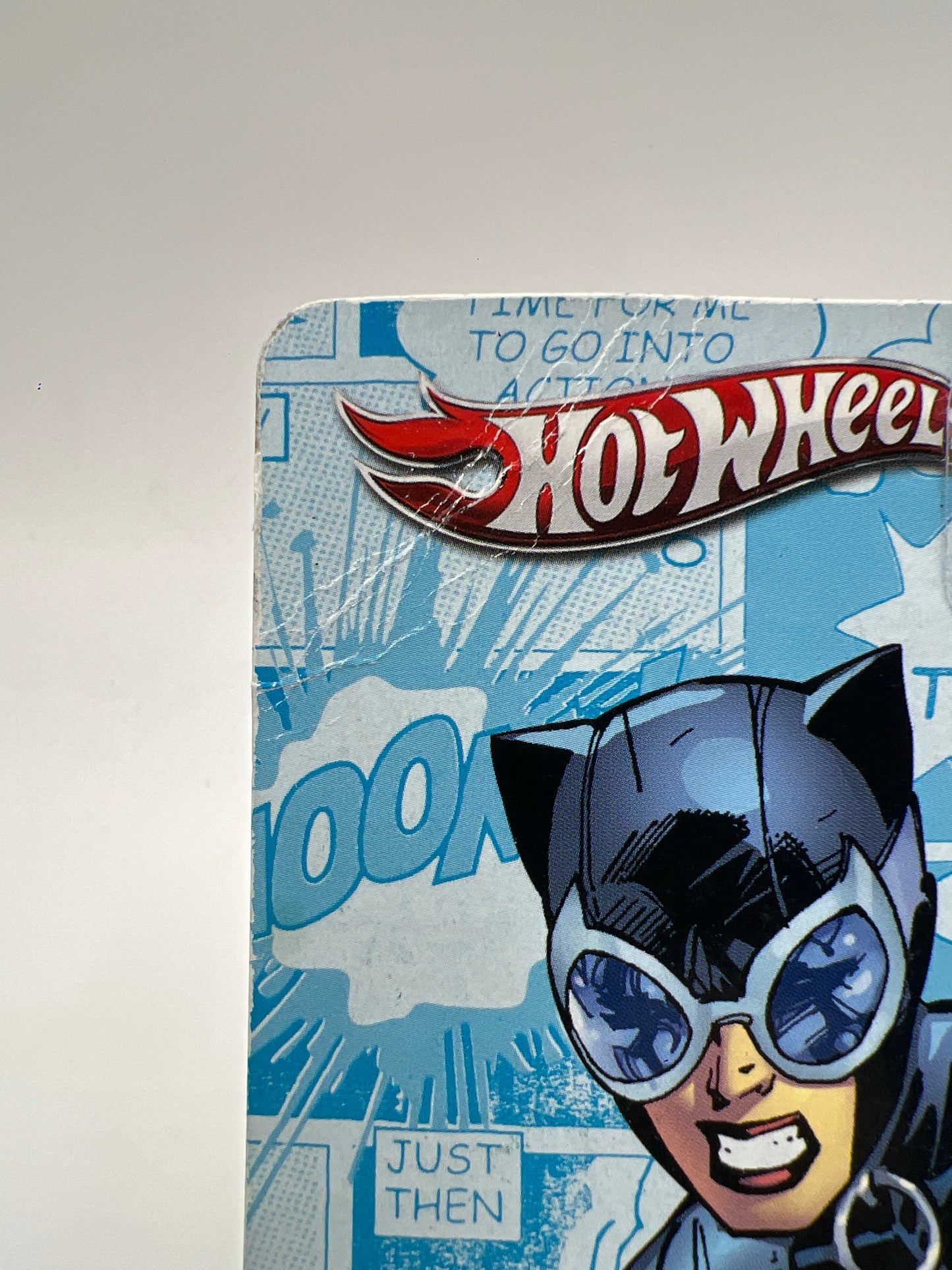 Hot Wheels Pop Culture Premium DC Comics Catwoman Cool One (Bad Card) 268G