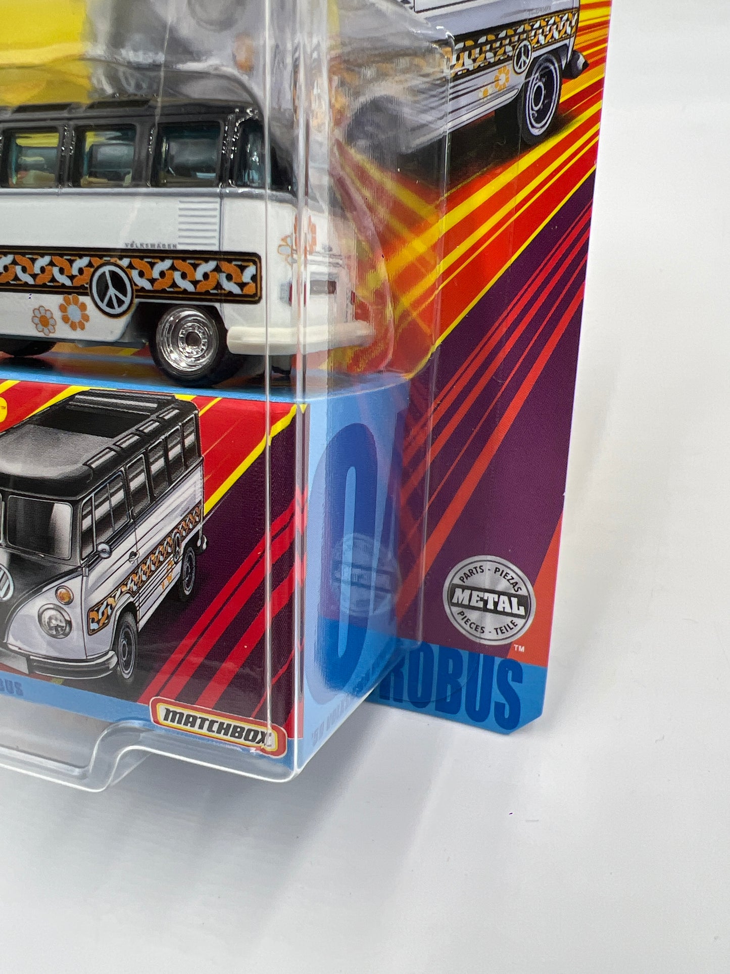 Matchbox Superfast #04 59 Volkswagen Microbus White/Black 169G