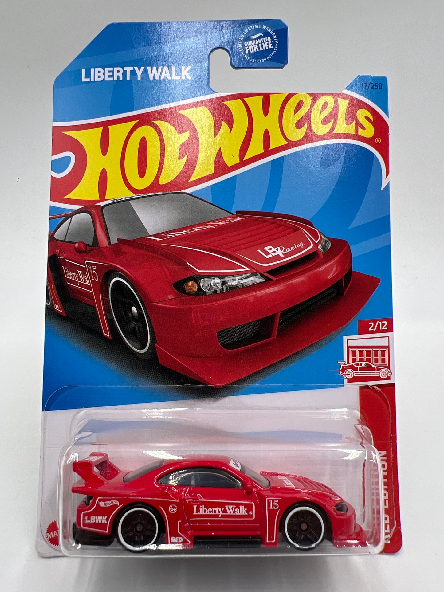 2023 Hot Wheels Target Red Edition #17 LB Super Silhouette Nissan Silvia S15 W/Protector See Desc