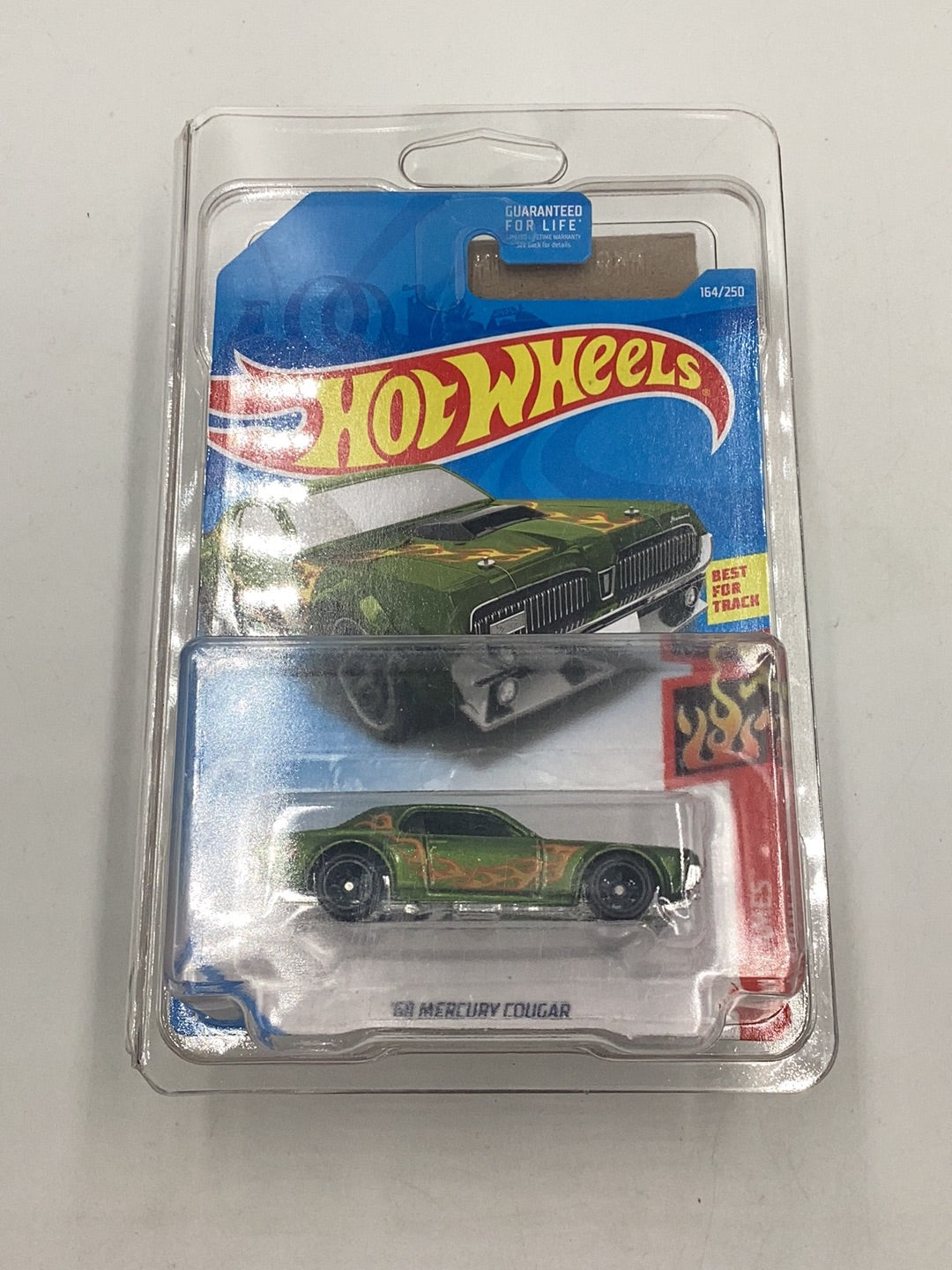 2019 hot wheels super treasure hunt #164 68 Mercury Cougar W