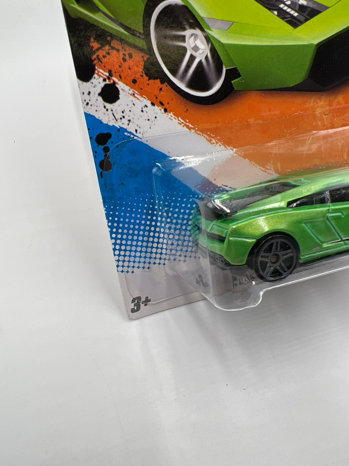 2011 Hot Wheels New Models #9 Lamborghini Gallardo LP 570-4 SuperLeggera Green 101A