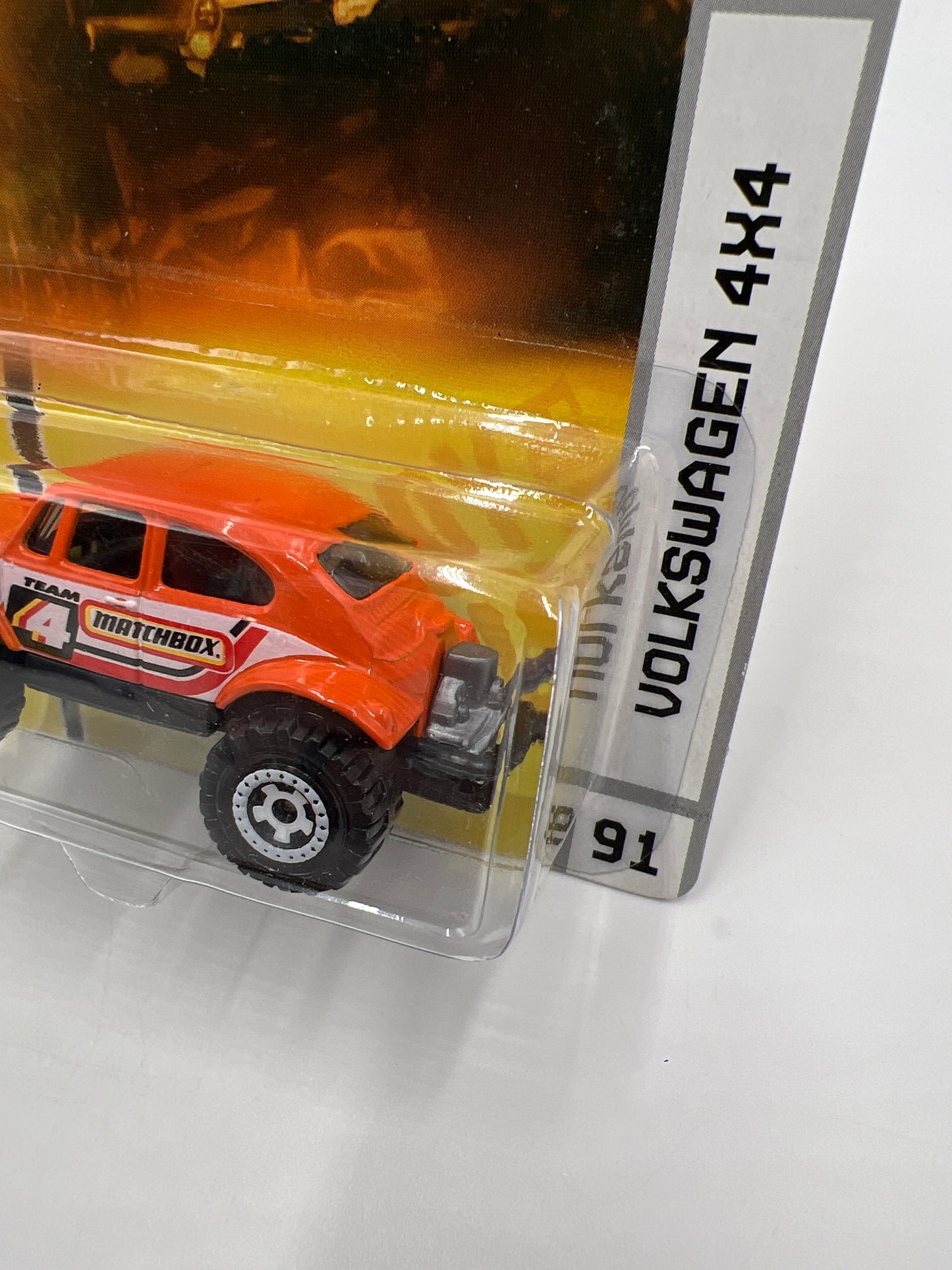Matchbox All Terrain #91 Volkswagen 4x4 Orange 209H