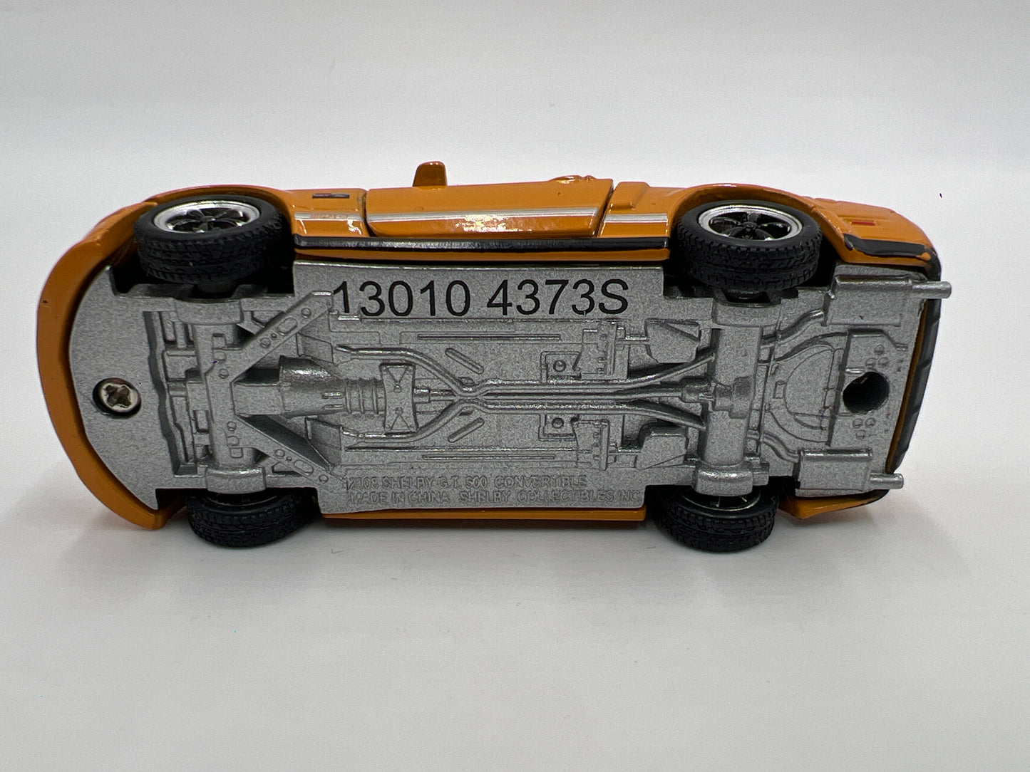 2010 Shelby Collectibles 1/64 10 Car Set Exclusive 1/5000 Loose 2008 Shelby GT 500 Convertible Orange