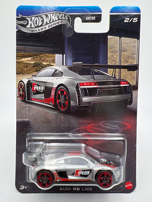 2026 Hot Wheels Silver Series Audi #2 Audi R8 LMS Silver