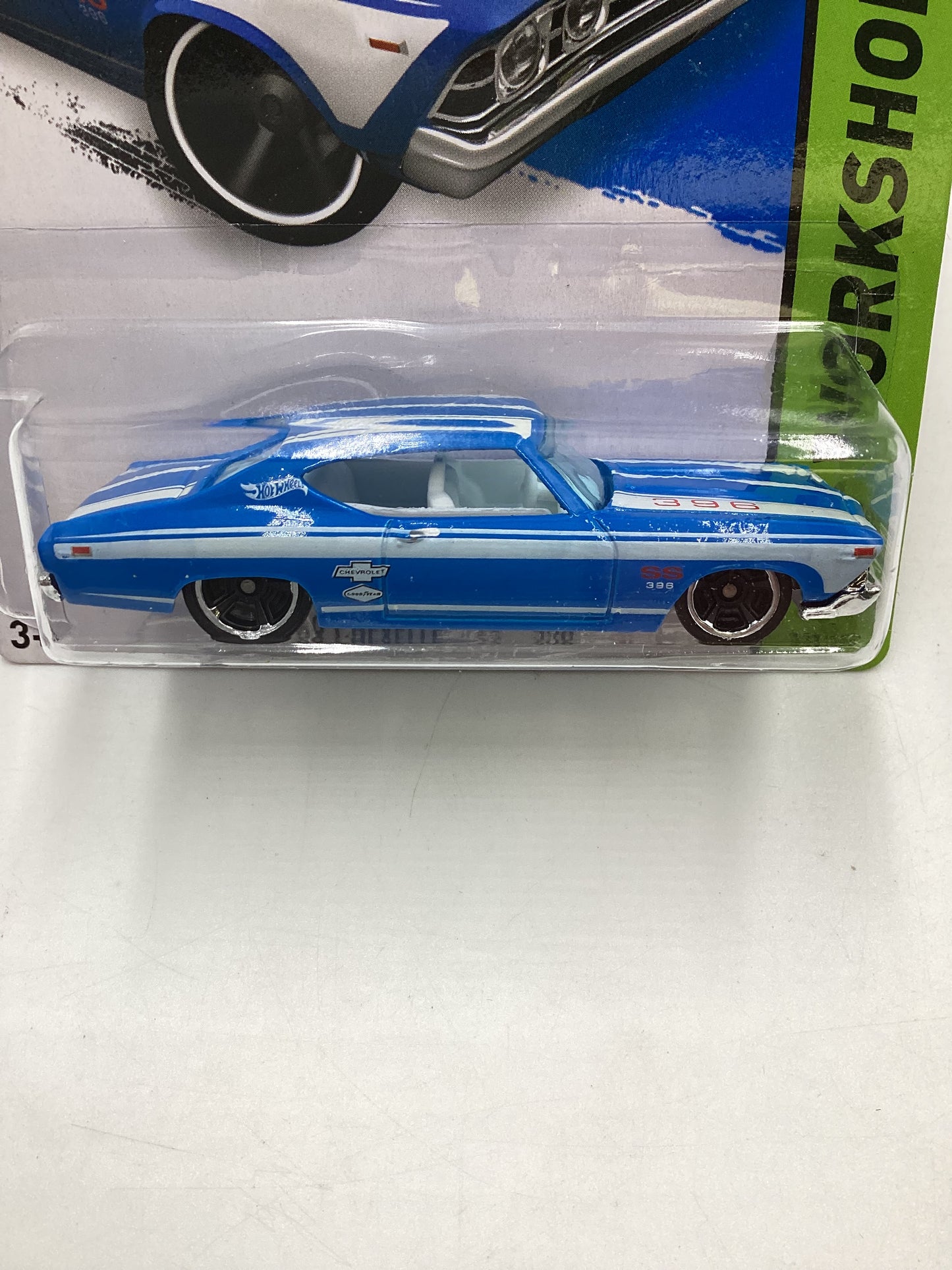 2015 Hot Wheels Kmart Exclusive #231 69 Chevelle SS 396 Blue 161D