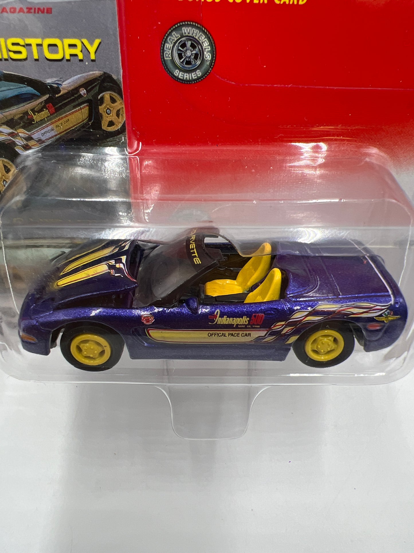 Johnny Lightning Vette 1998 Corvette Pace Car Blue 219E