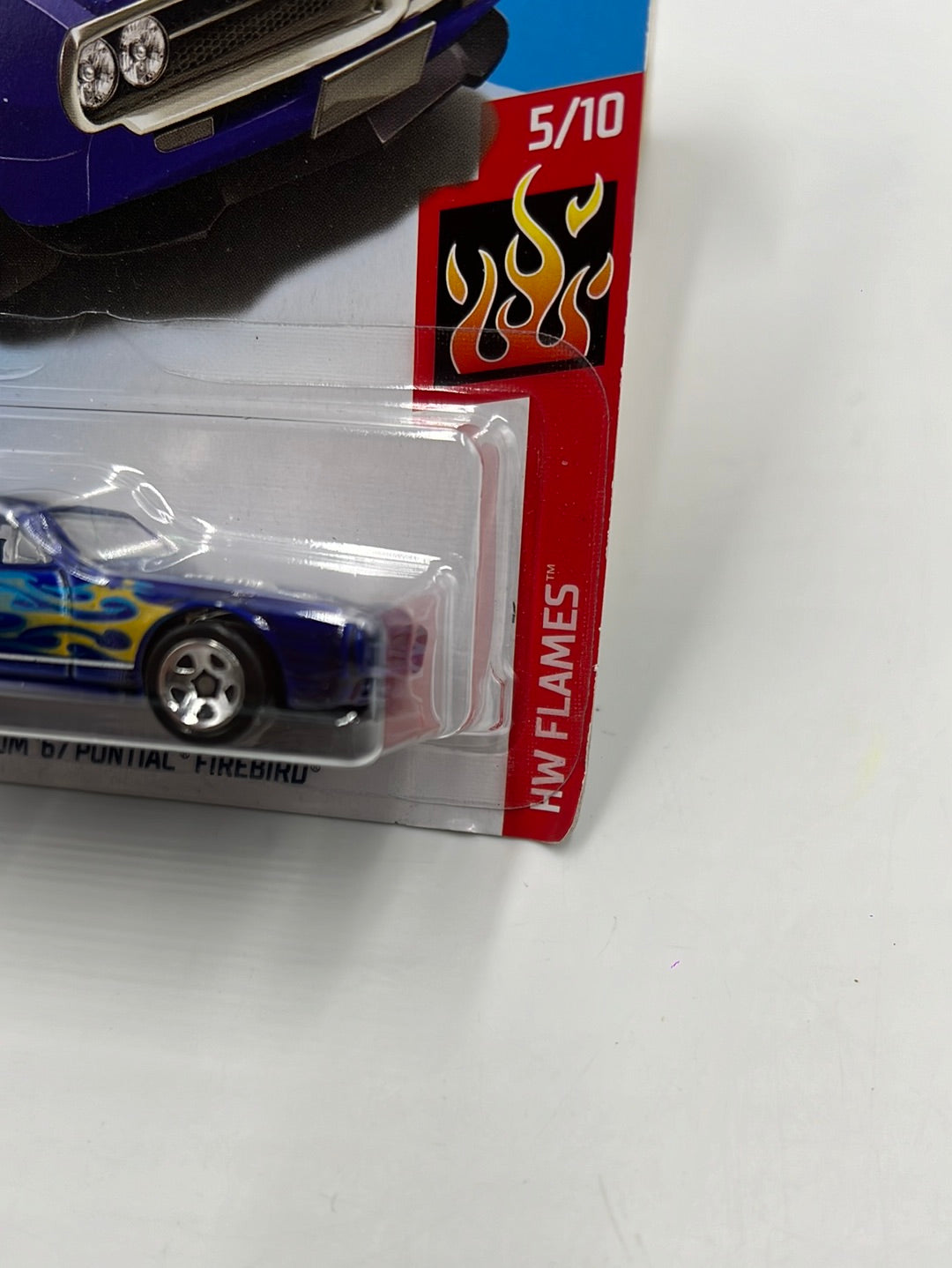 Hot Wheels 2018 Custom 67 Pontiac Firebird Blue #324 37D