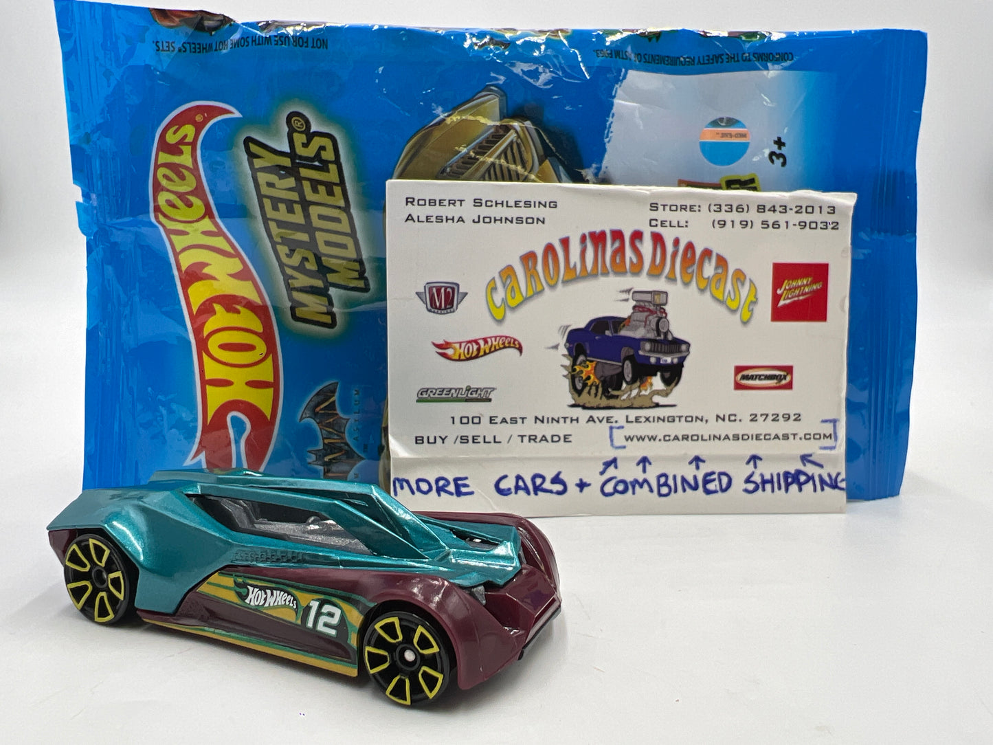 2017 Hot Wheels Mystery Models Series 2 #9 Split Vision Teal