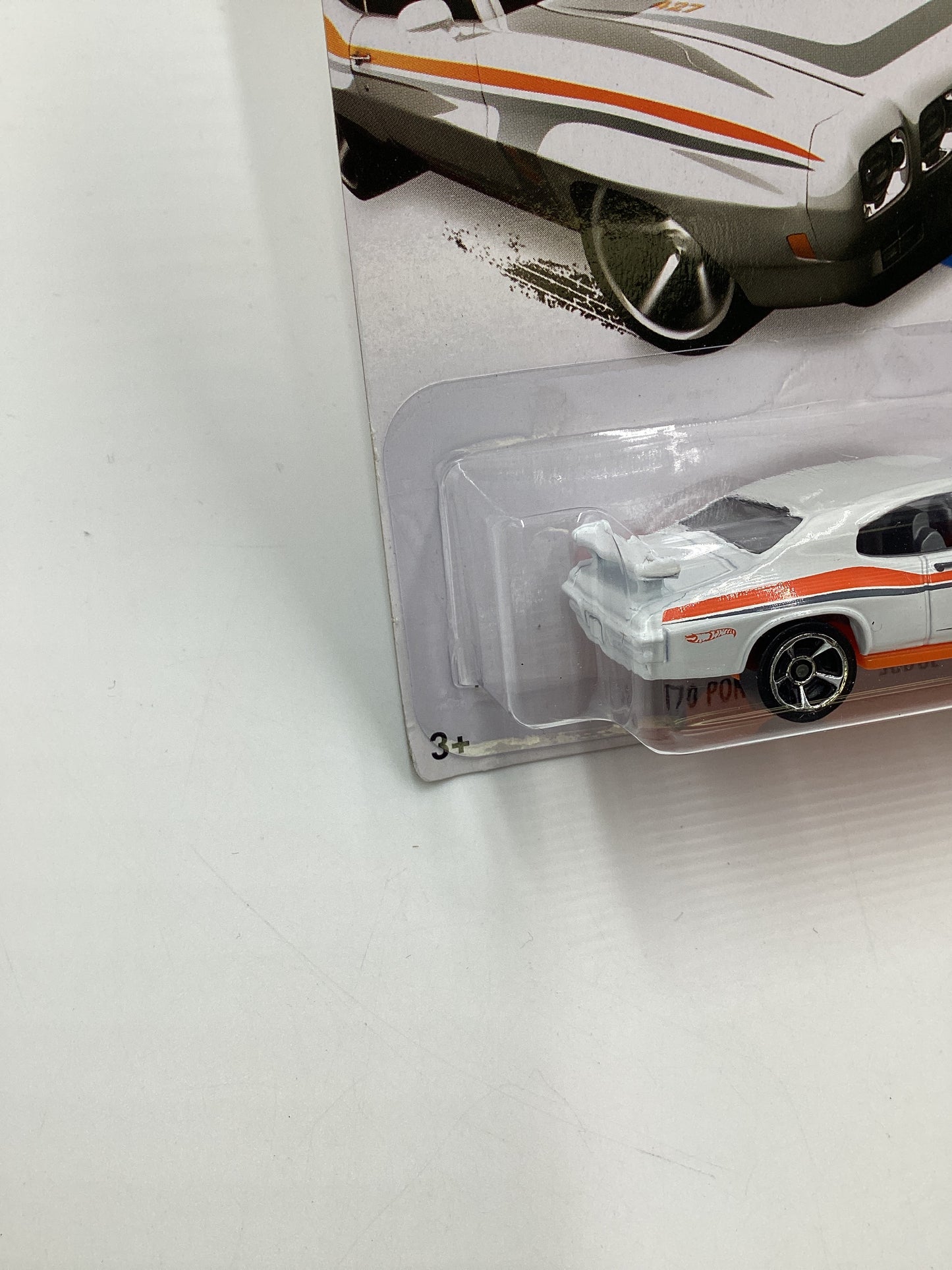 2015 Hot wheels HW City Kroger Exclusive White 70 Pontiac GTO Judge 235E