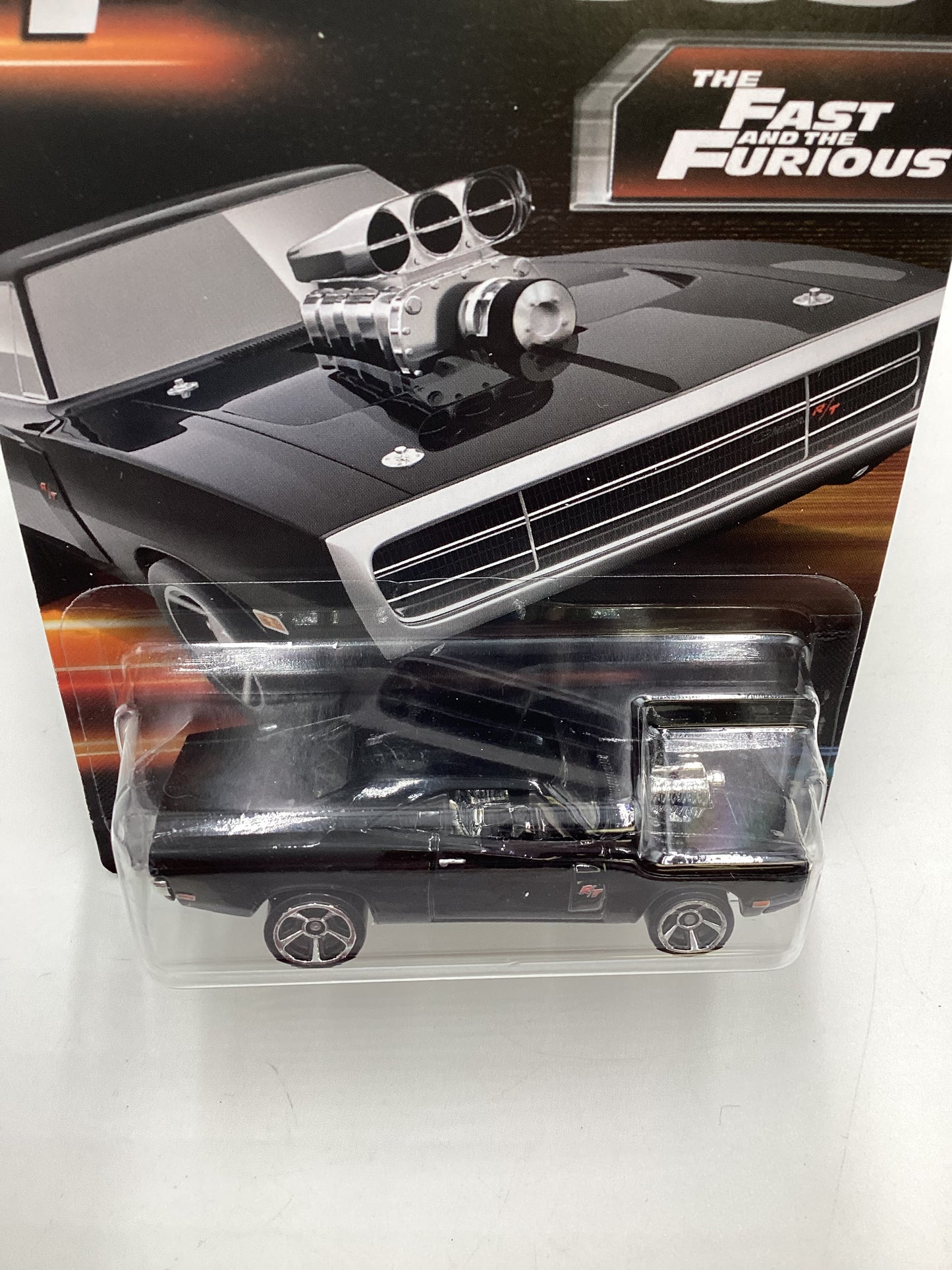 2023 Hot Wheels Fast and Furious Series 3  #1  70 Dodge Charger R/T Black Cracked Blister 74B