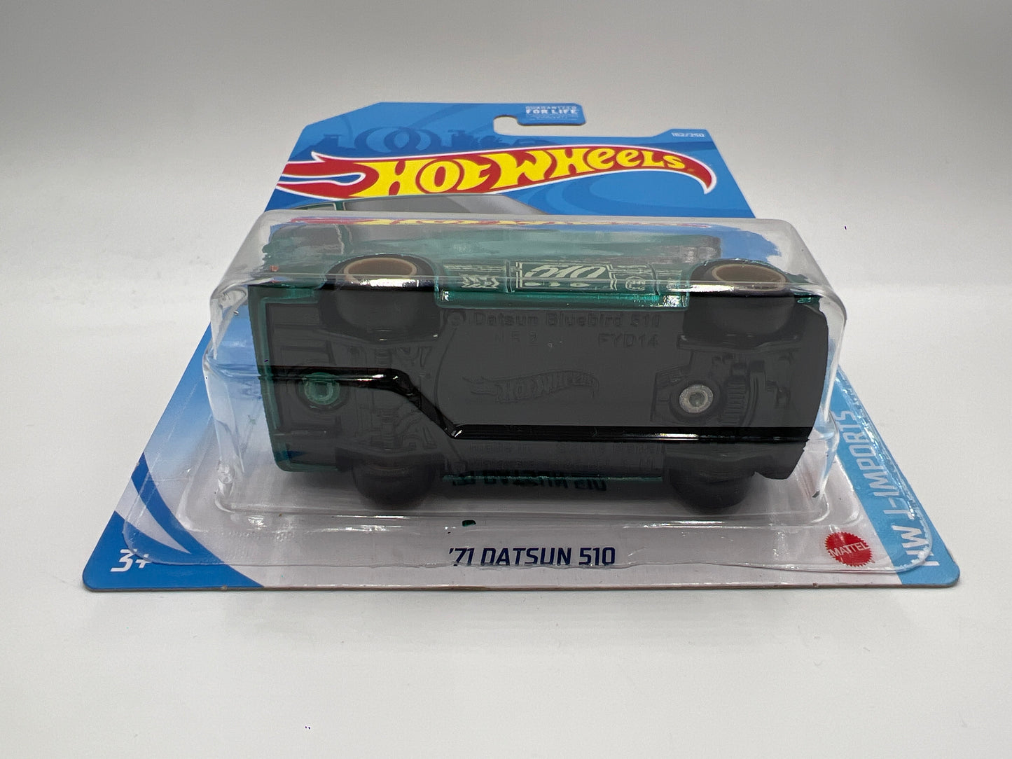 2021 Hot Wheels Super Treasure Hunt #162 71 Datsun 510 Green W/Protector