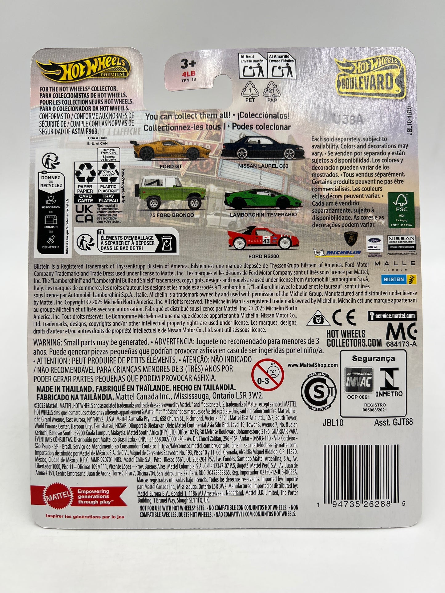 2025 Hot Wheels Premium Boulevard #137 Nissan Laurel C33 Dark Blue 260A