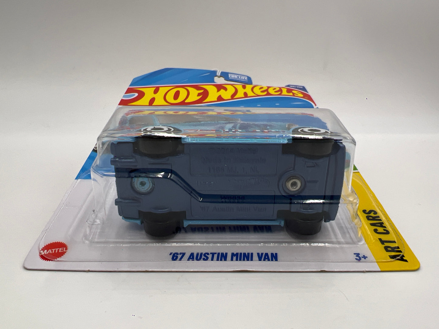 2025 Hot Wheels N Case Art Cars #169 67 Austin Mini Van Light Blue 59H