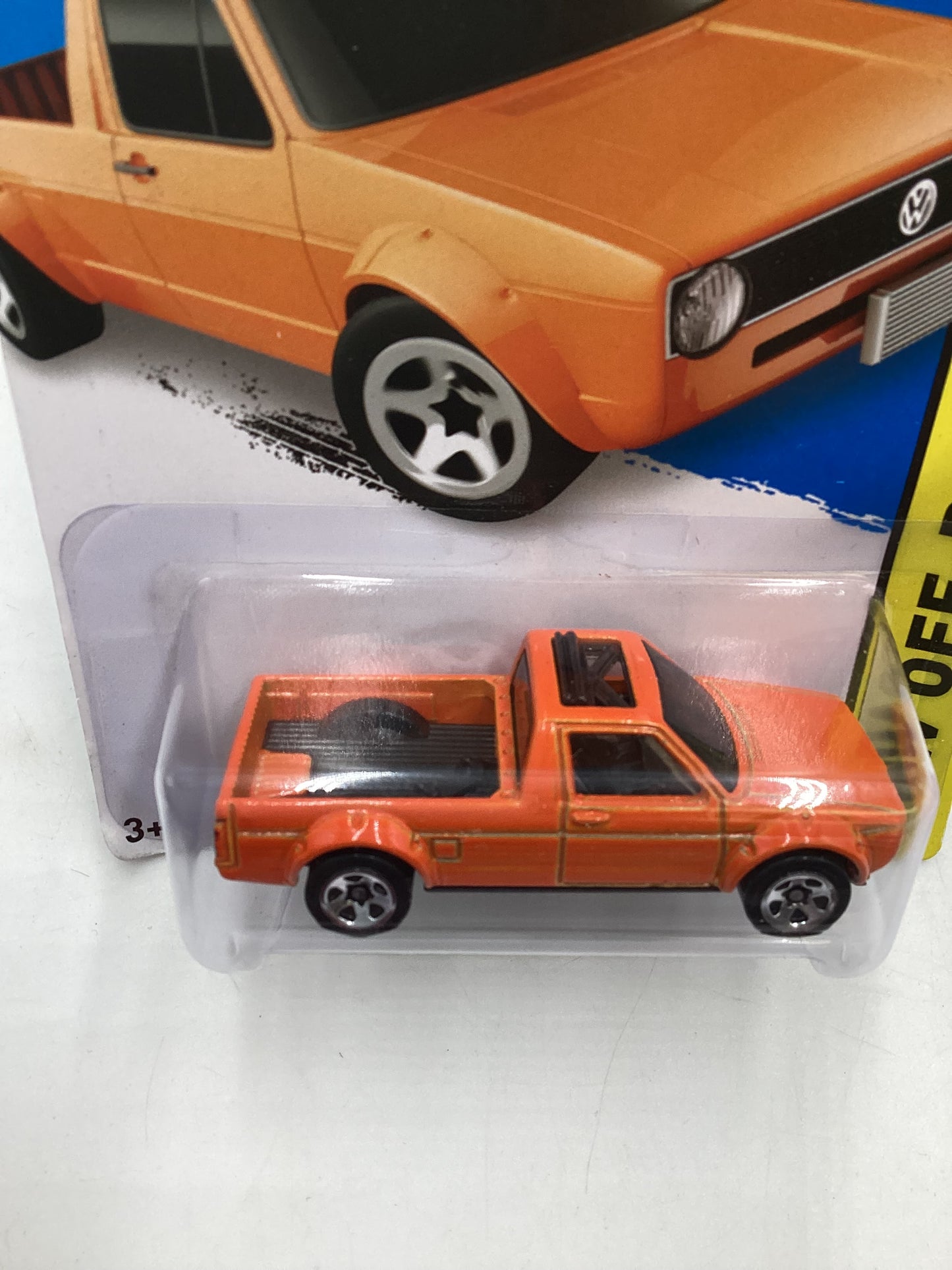 2015 Hot Wheels Off Road #124 Volkswagen Caddy Orange 95E